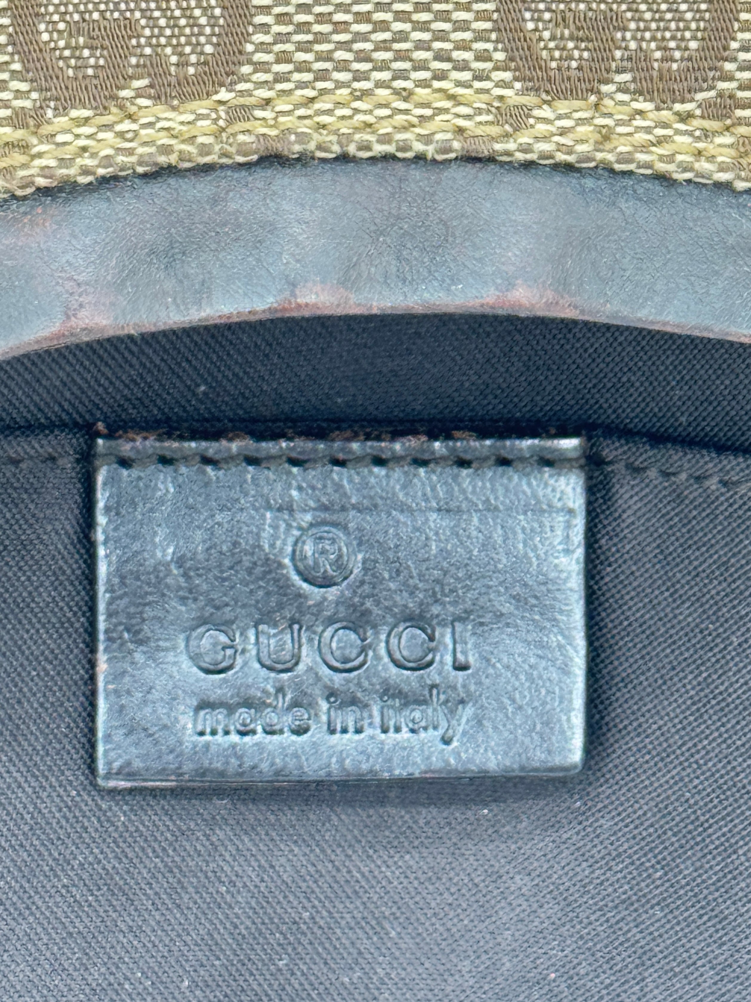 Gucci Canvas Hobo