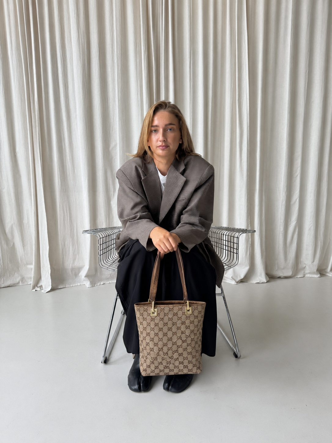 Gucci Canvas Tote Bag