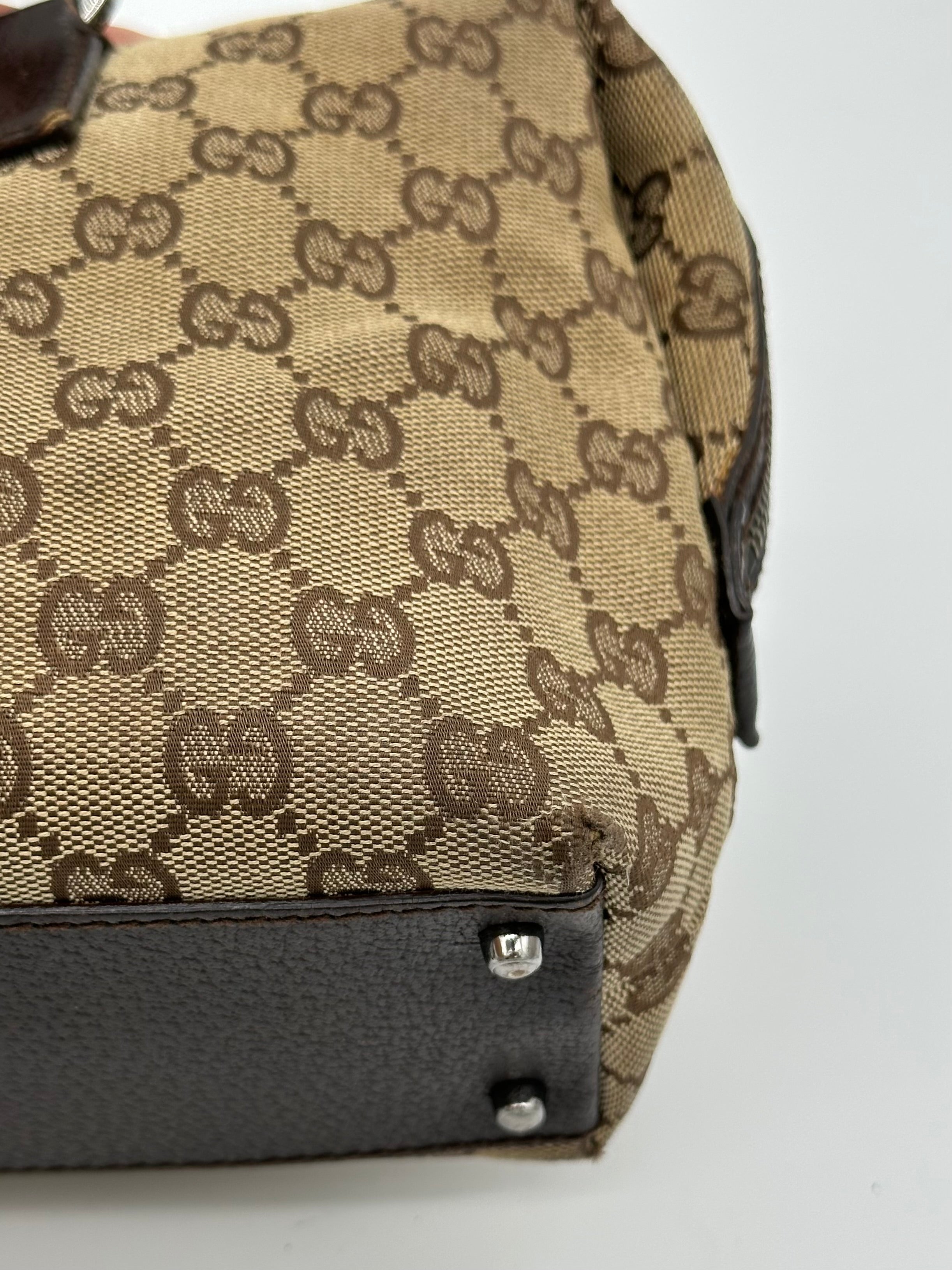 Gucci Canvas Top Handle