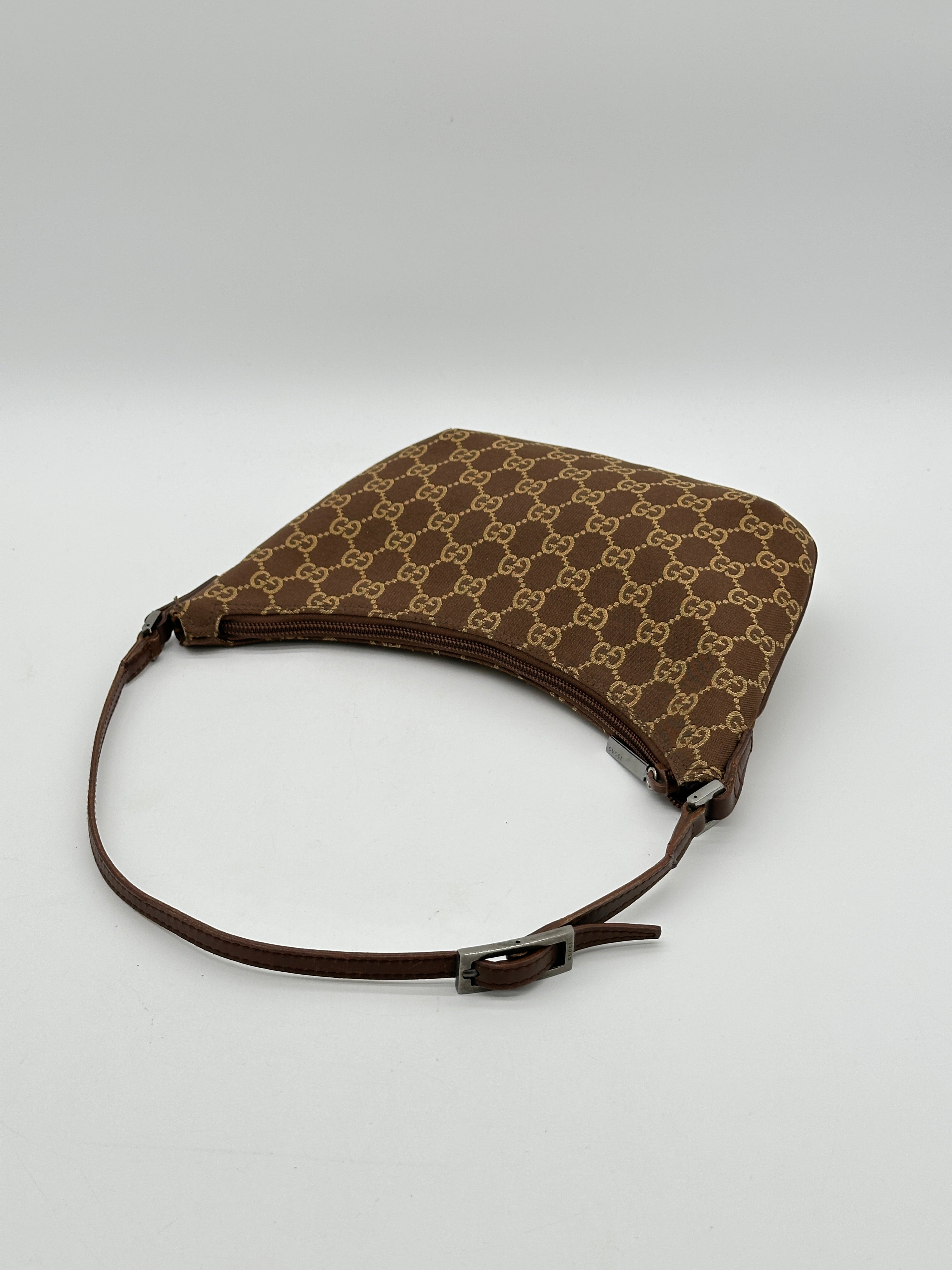 Gucci Canvas Baguette