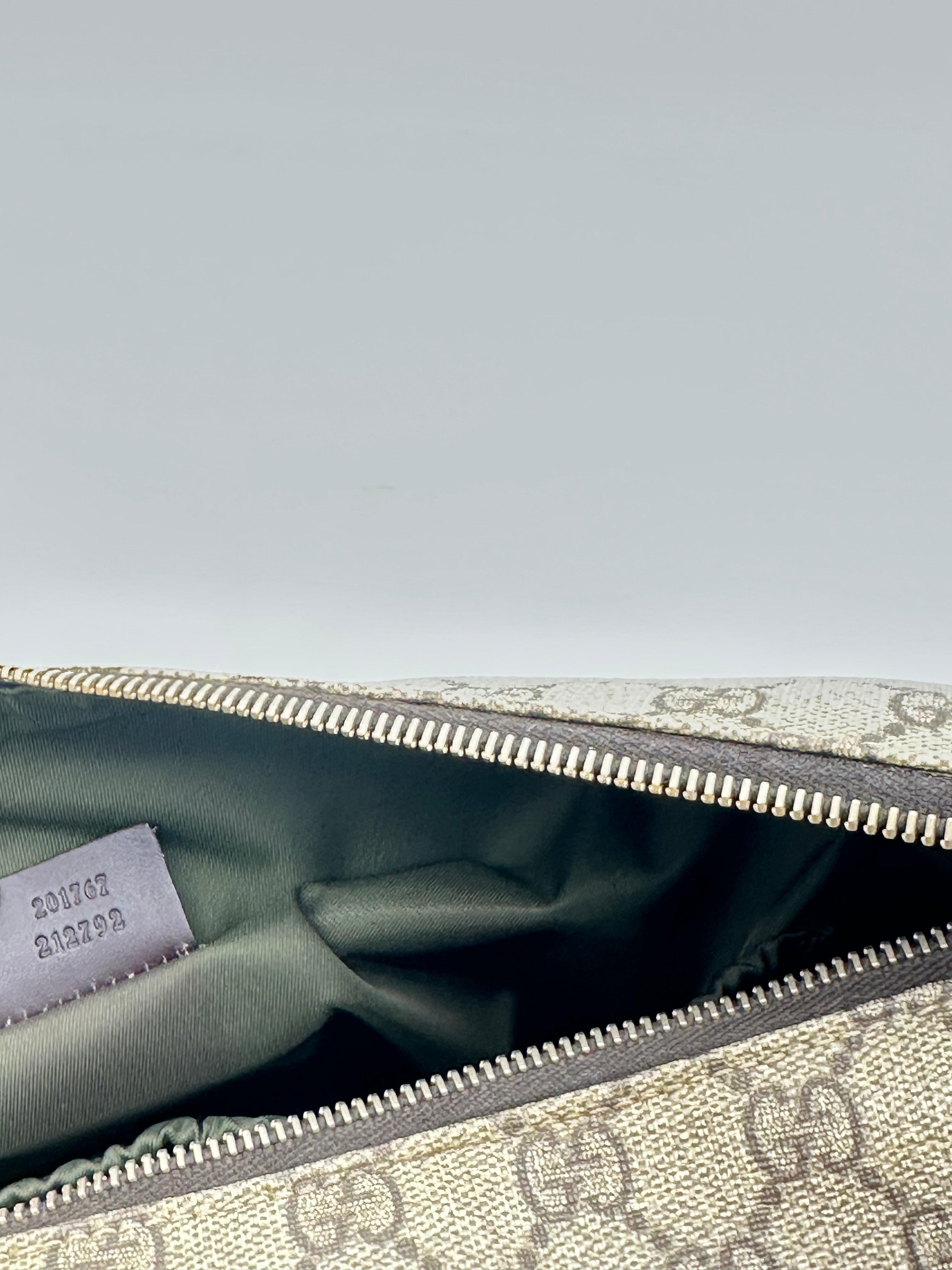 Gucci Canvas Diaper Bag