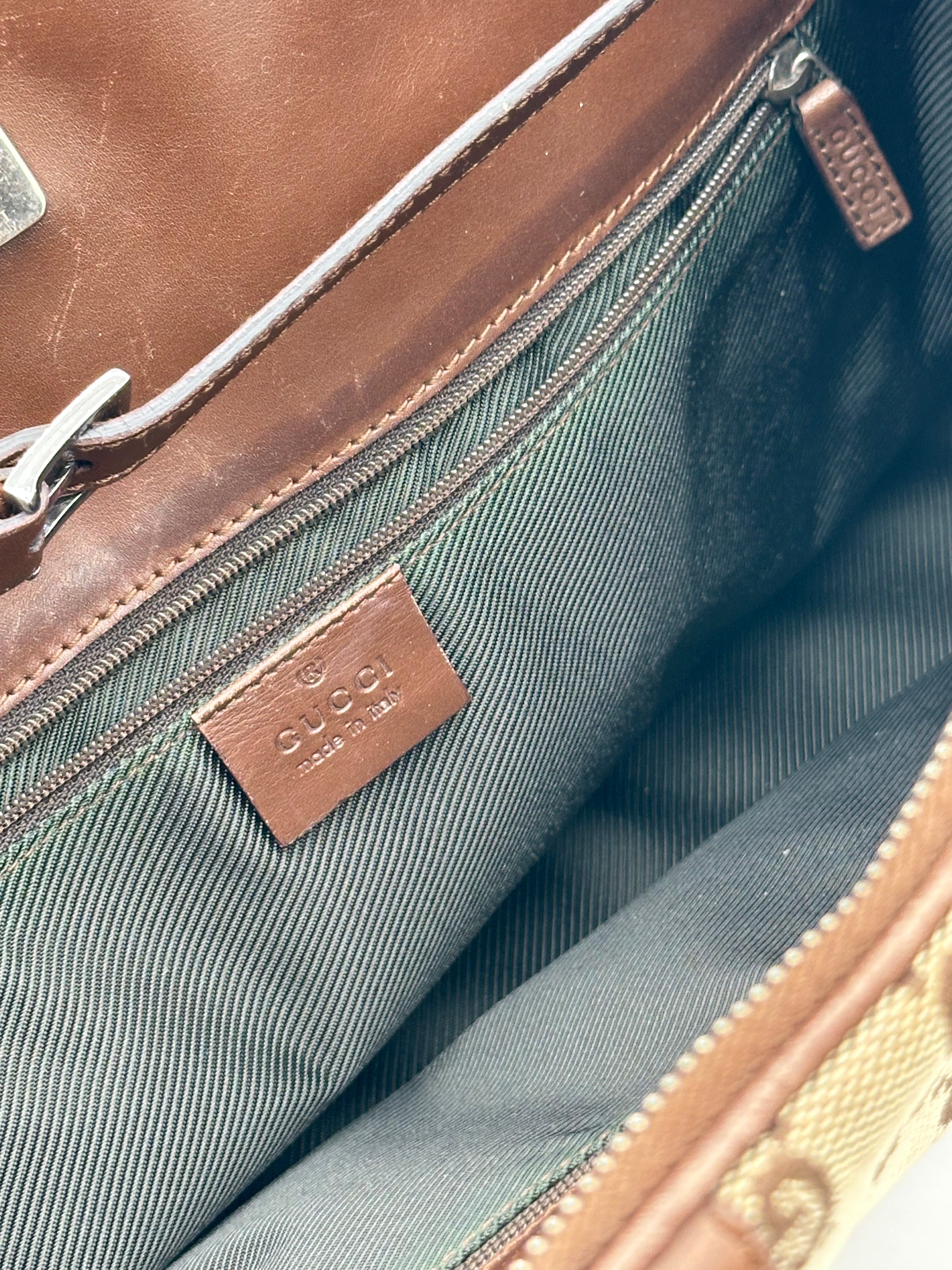 Gucci Canvas Tote Bag