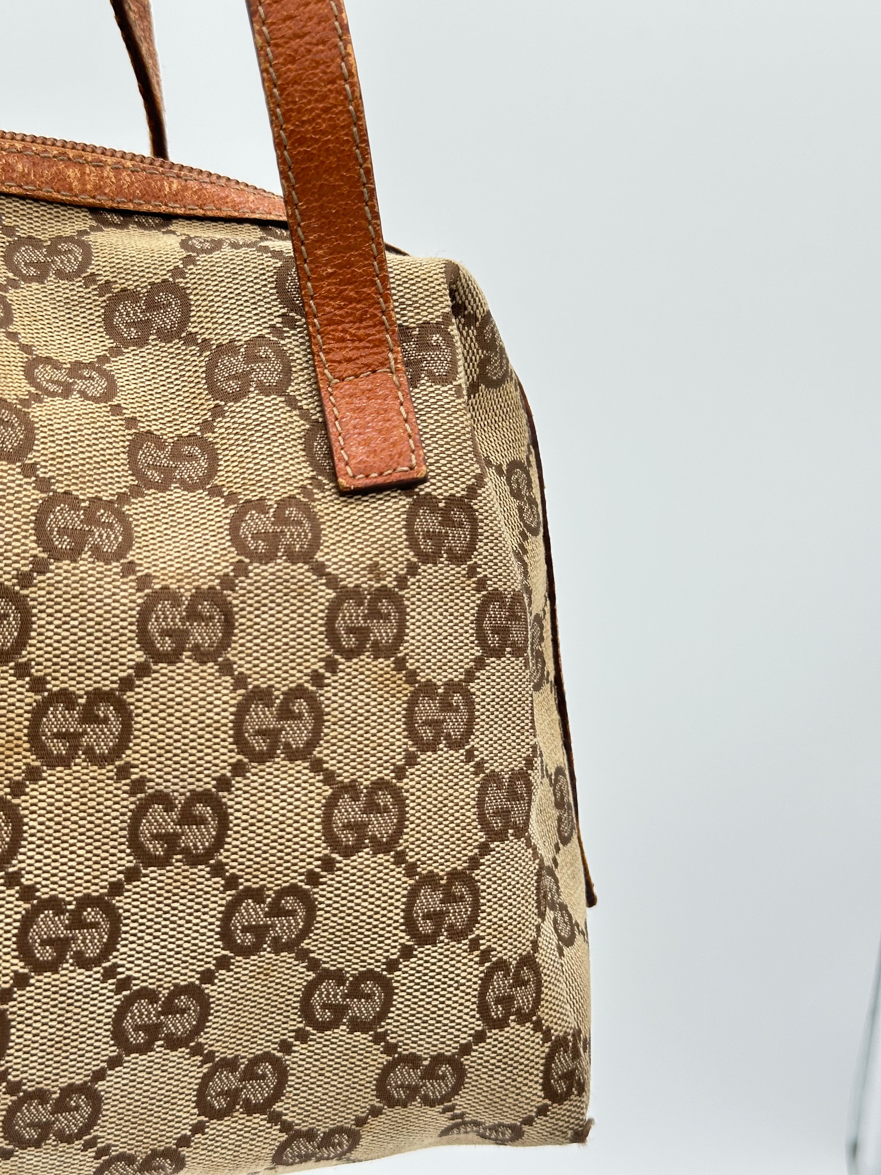 Gucci Top Handle Mini Canvas