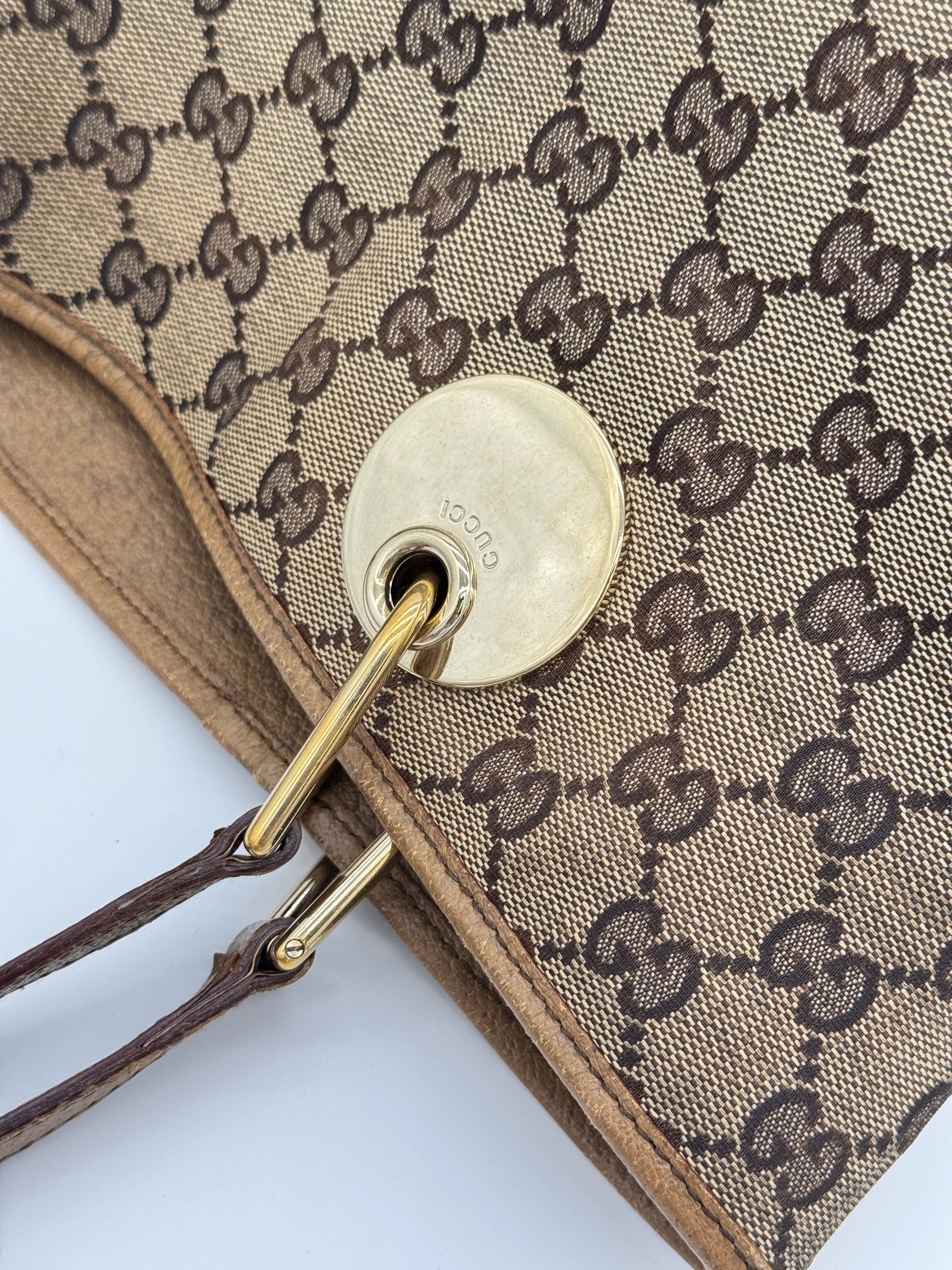 Gucci Canvas Tote Bag