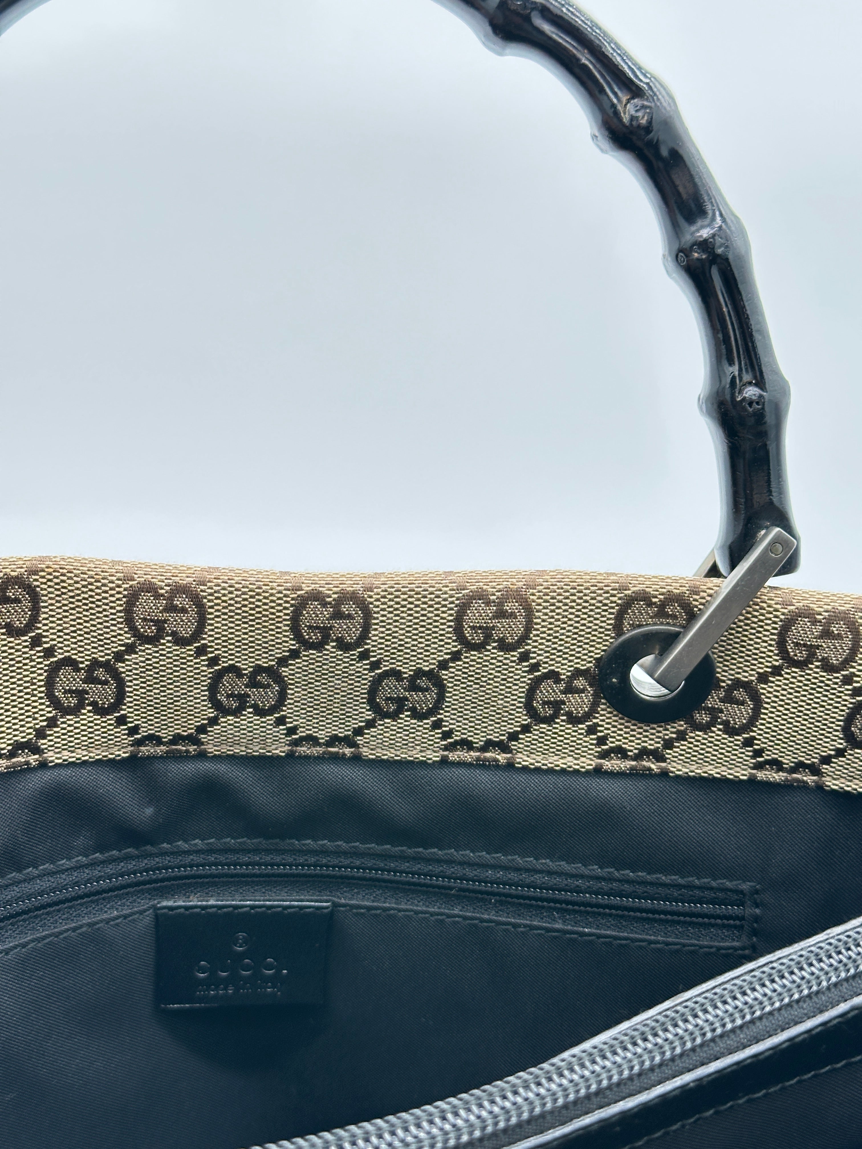 Gucci Bamboo Canvas