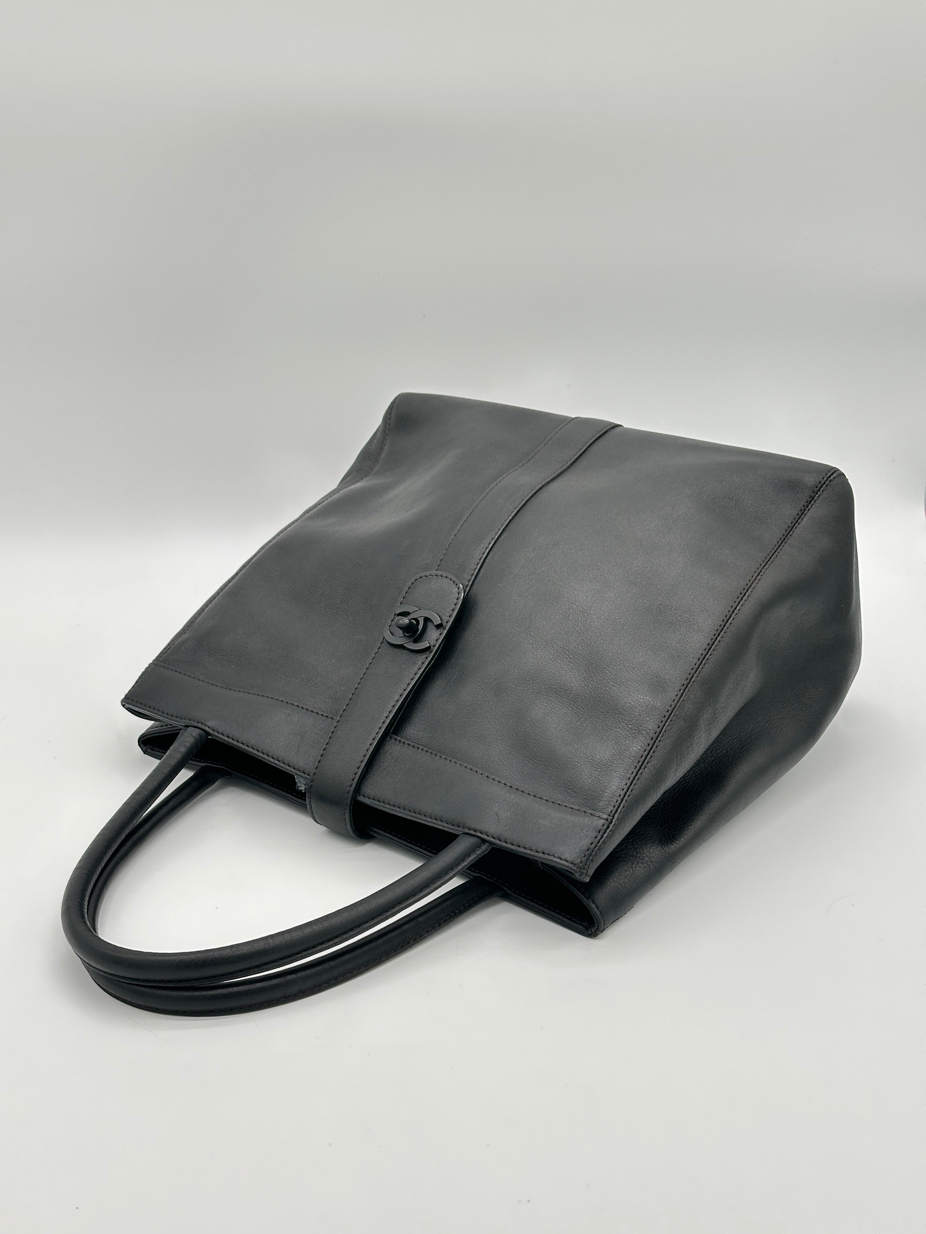 Chanel Turn Lock Tote Bag
