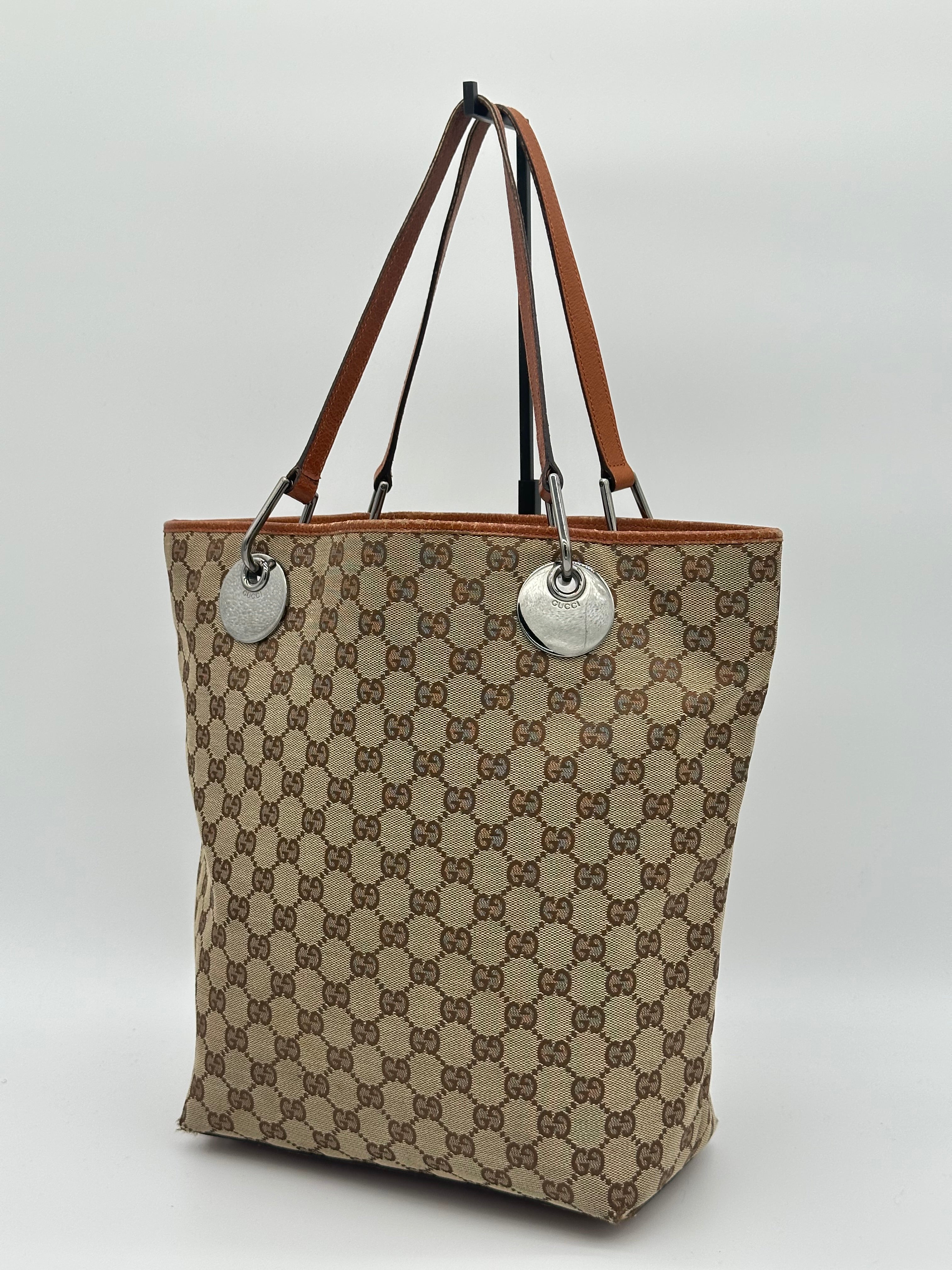 Gucci Eclipse Canvas Tote Bag