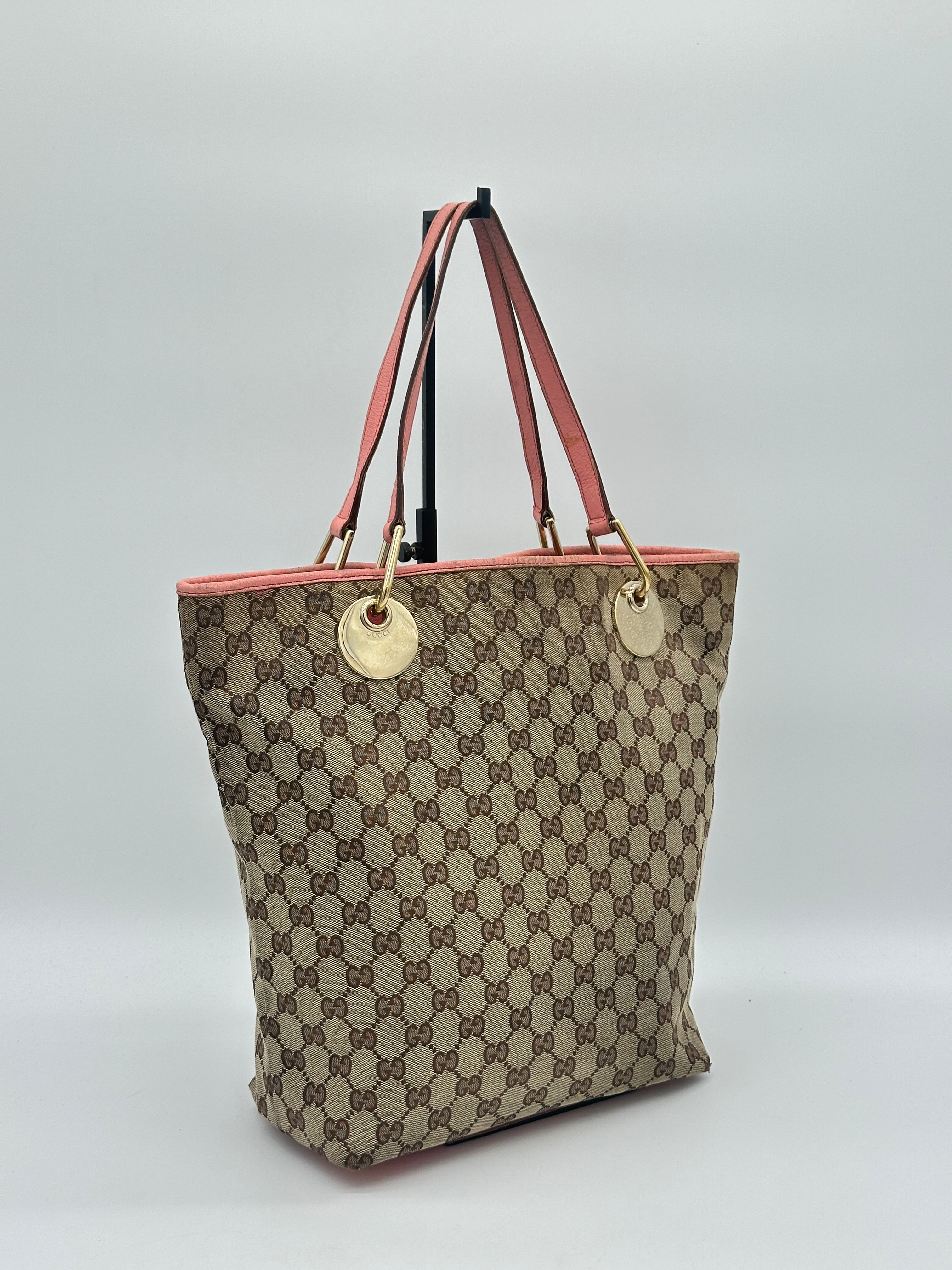 Gucci Eclipse Canvas Tote Bag