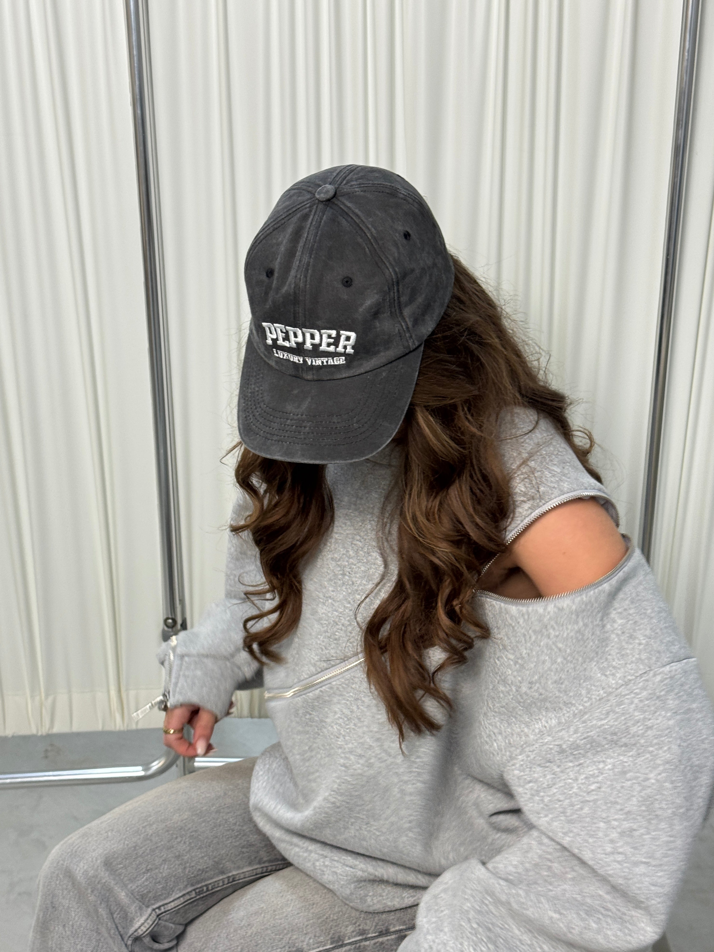 Pepper Embroidered Cap