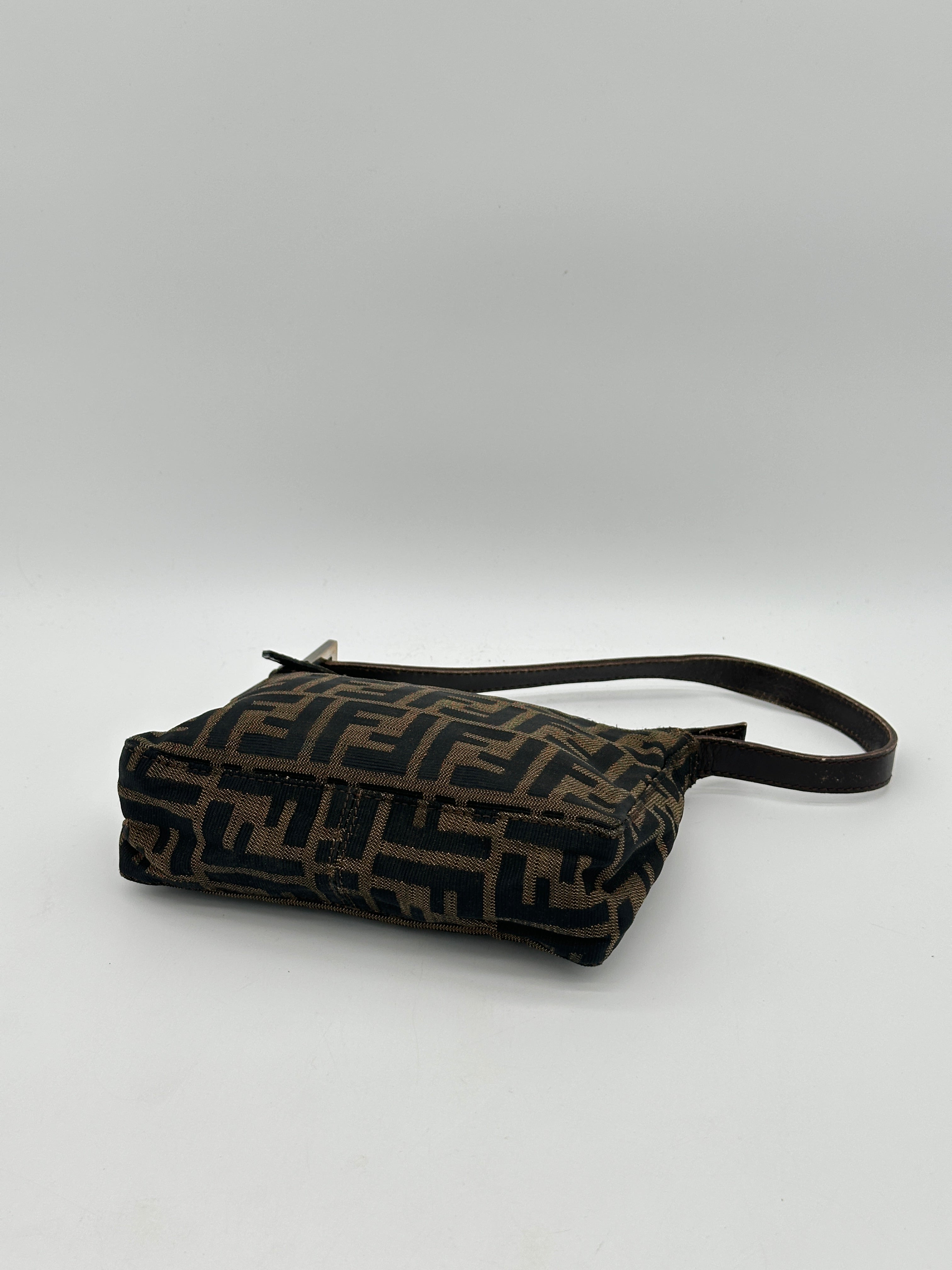 Fendi Zucca Canvas Pochette