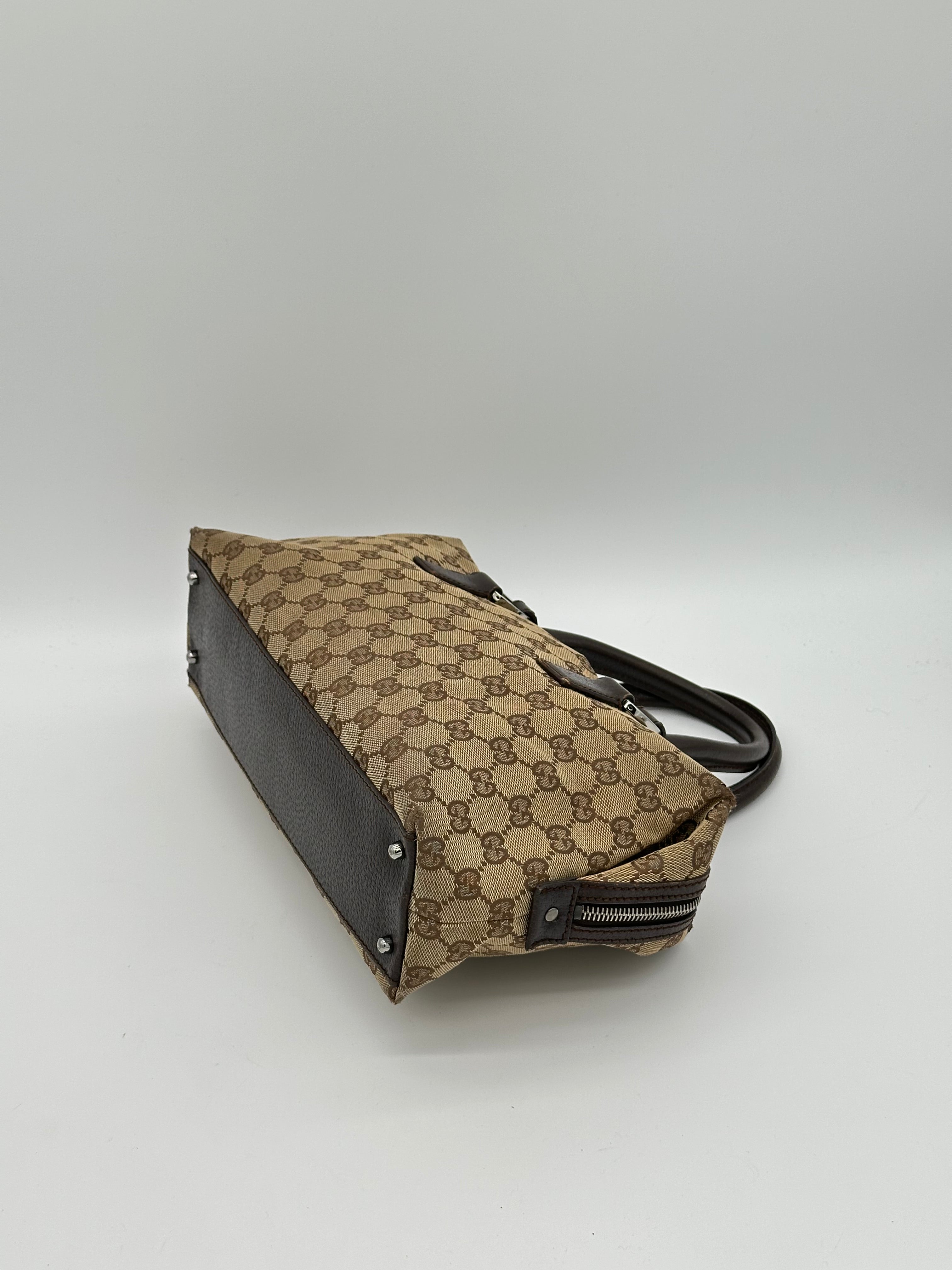 Gucci Canvas Top Handle