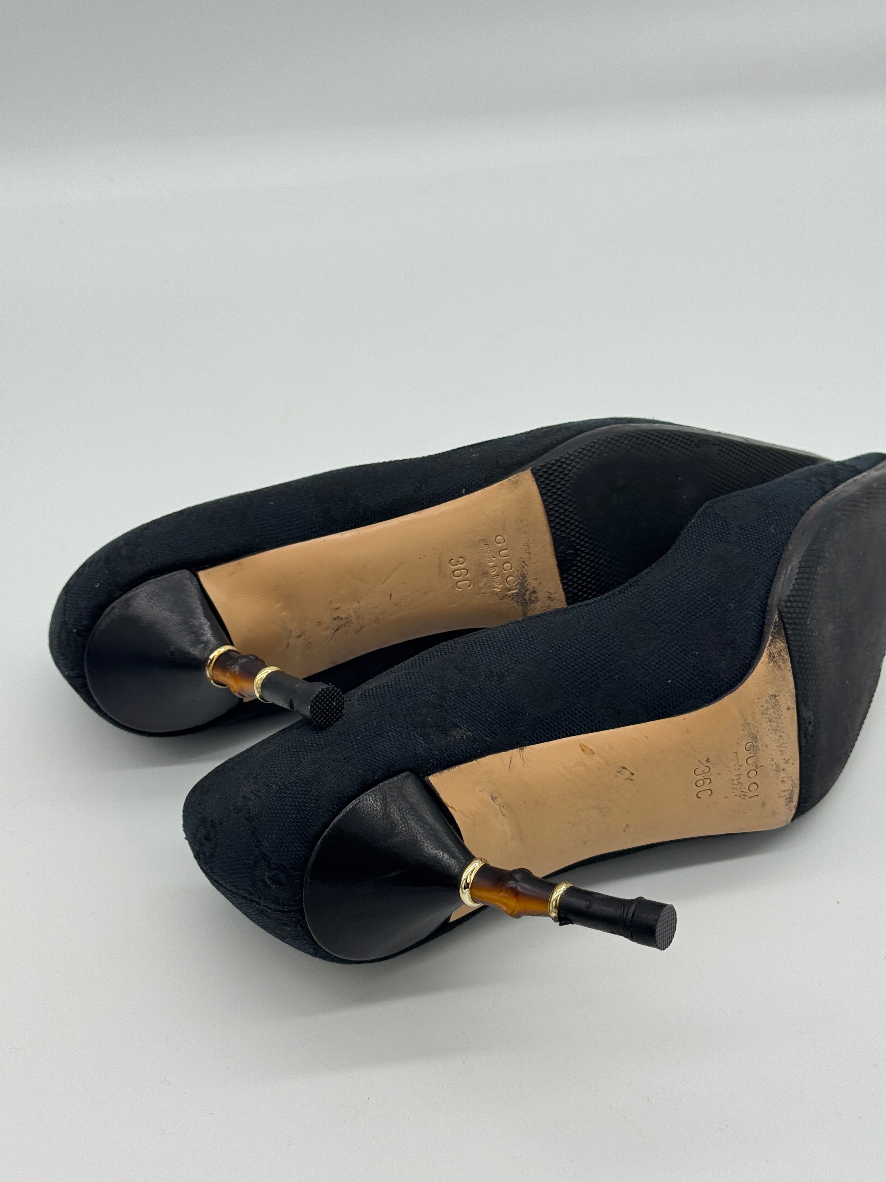 Gucci Bamboo Heels