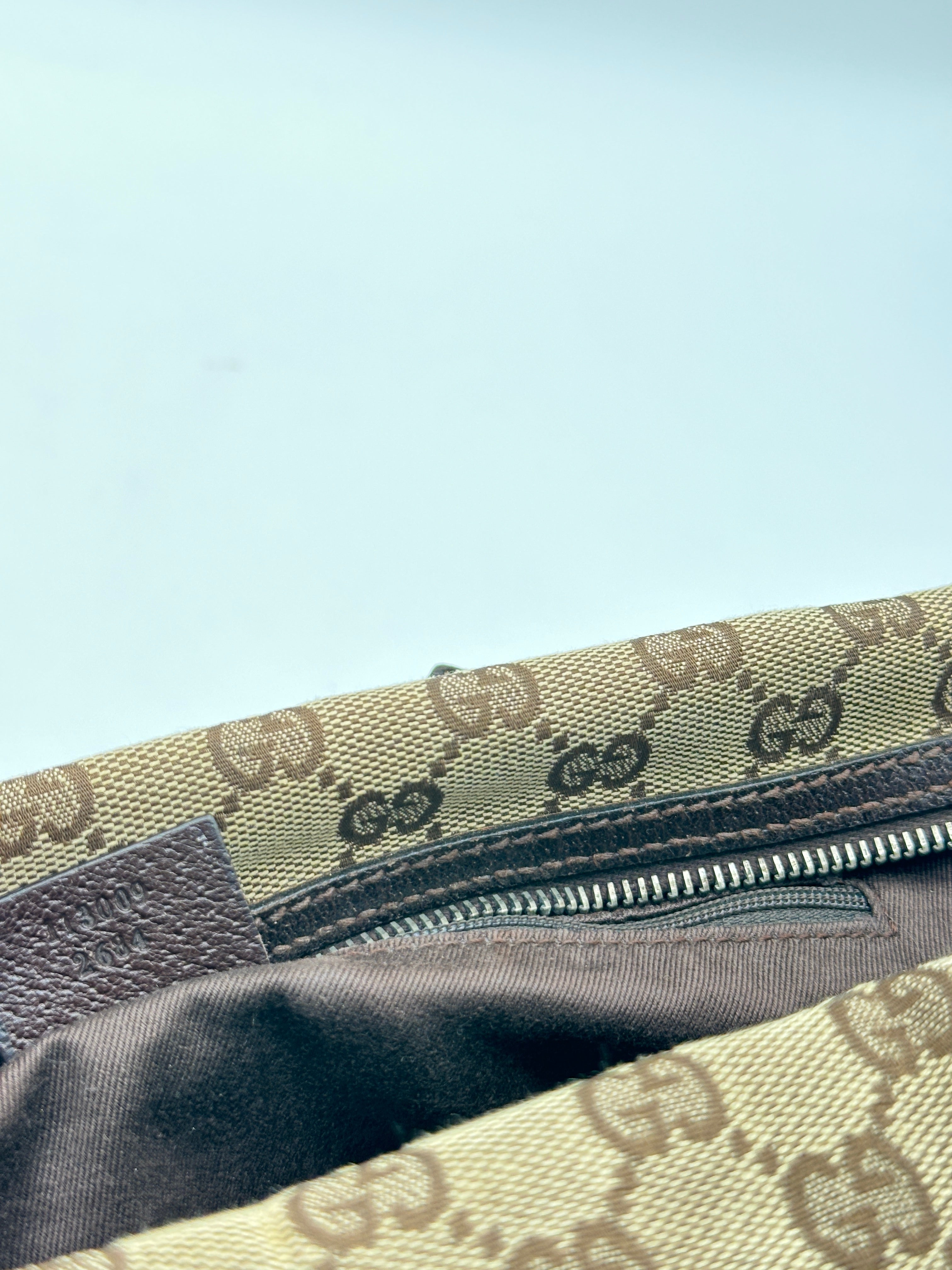 Gucci Canvas Top Handle