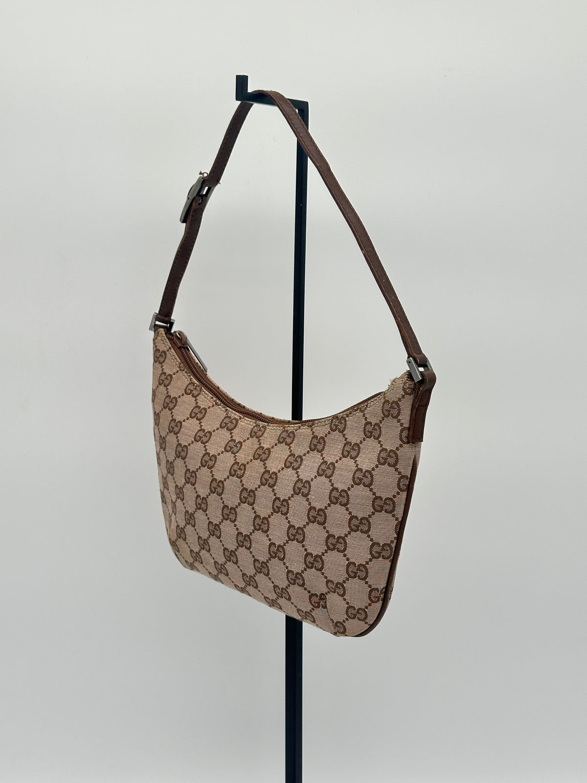 Gucci Canvas Baguette