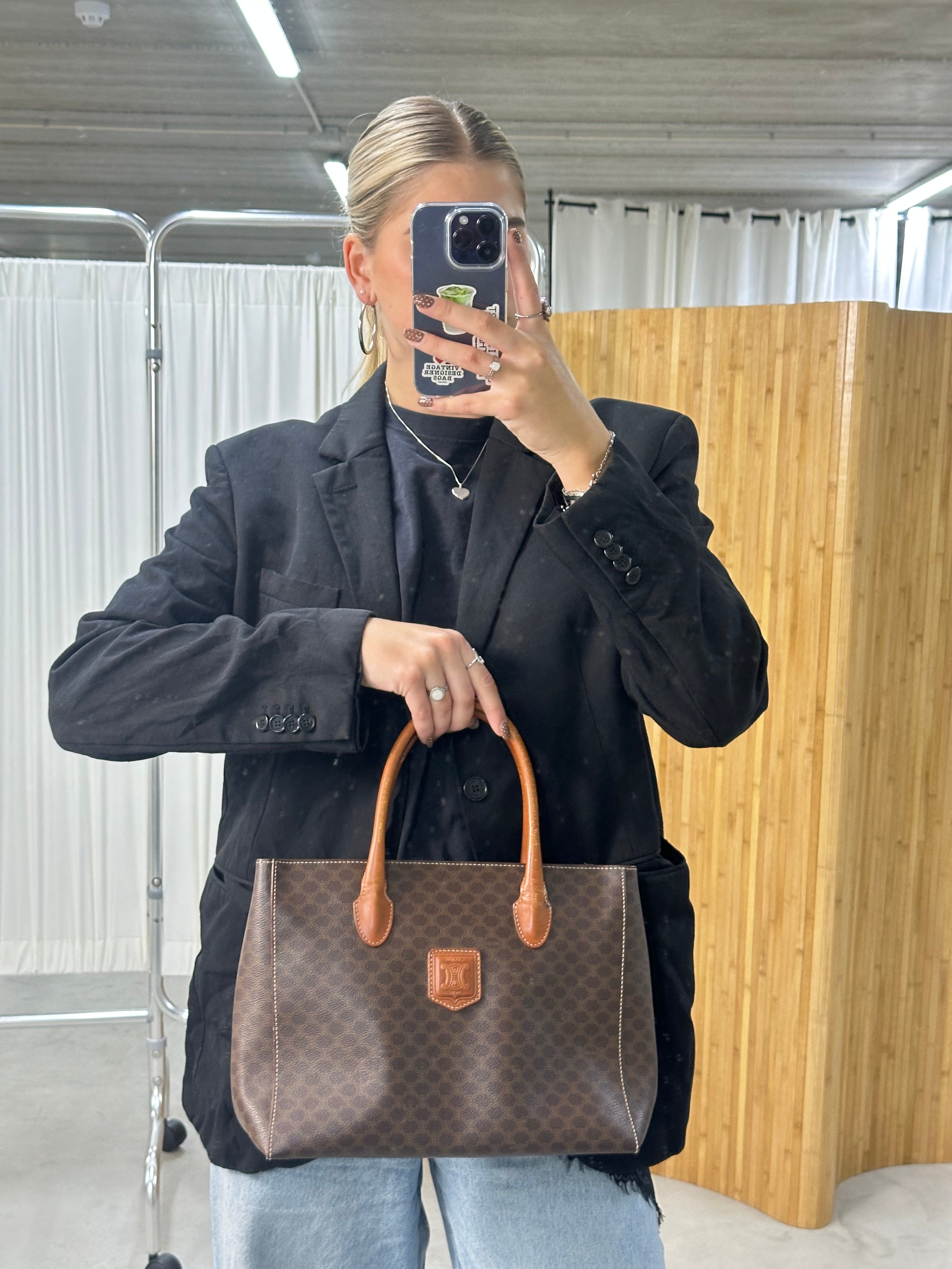Céline Macadam Tote Bag