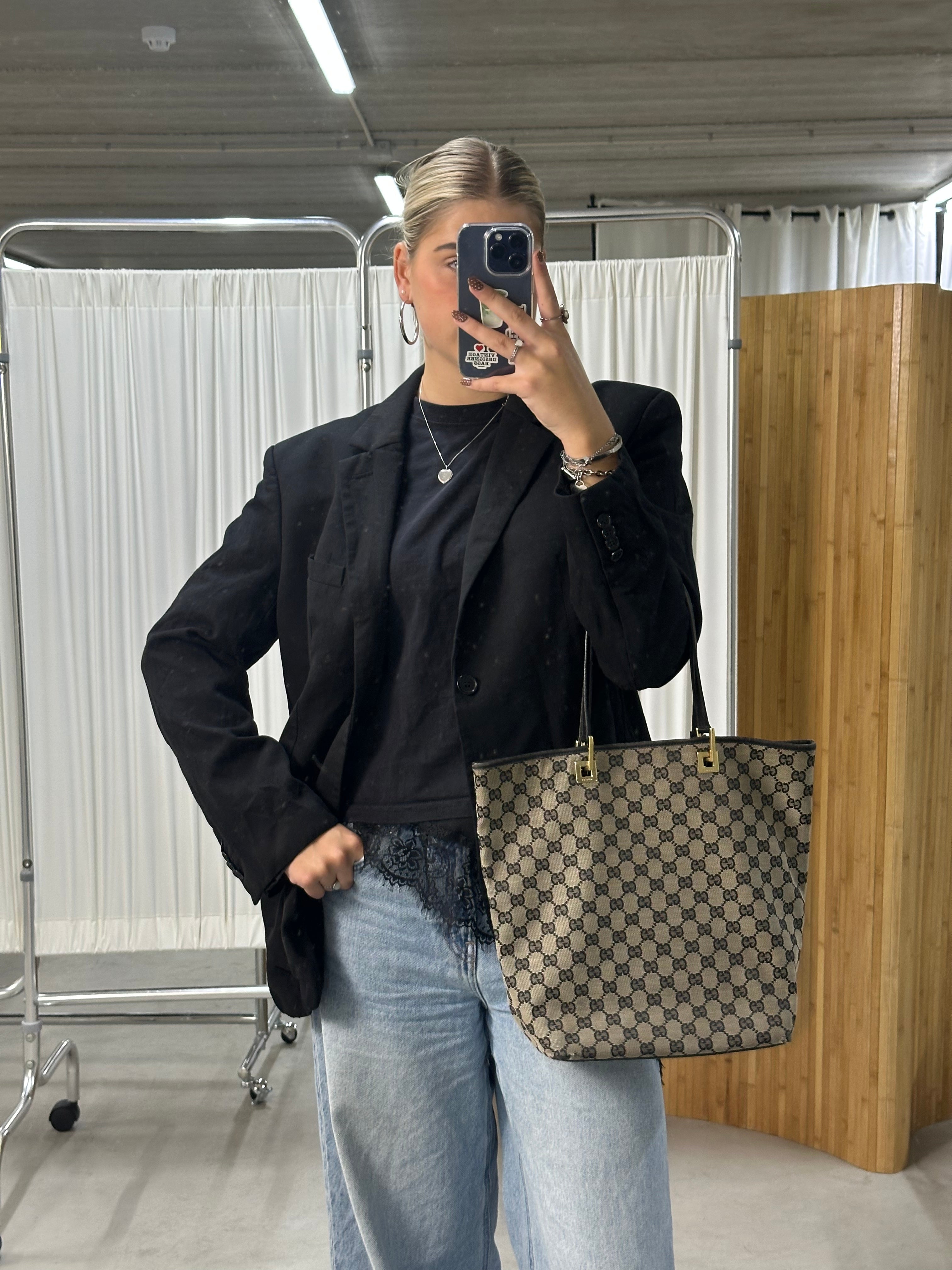 Gucci Canvas Tote Bag