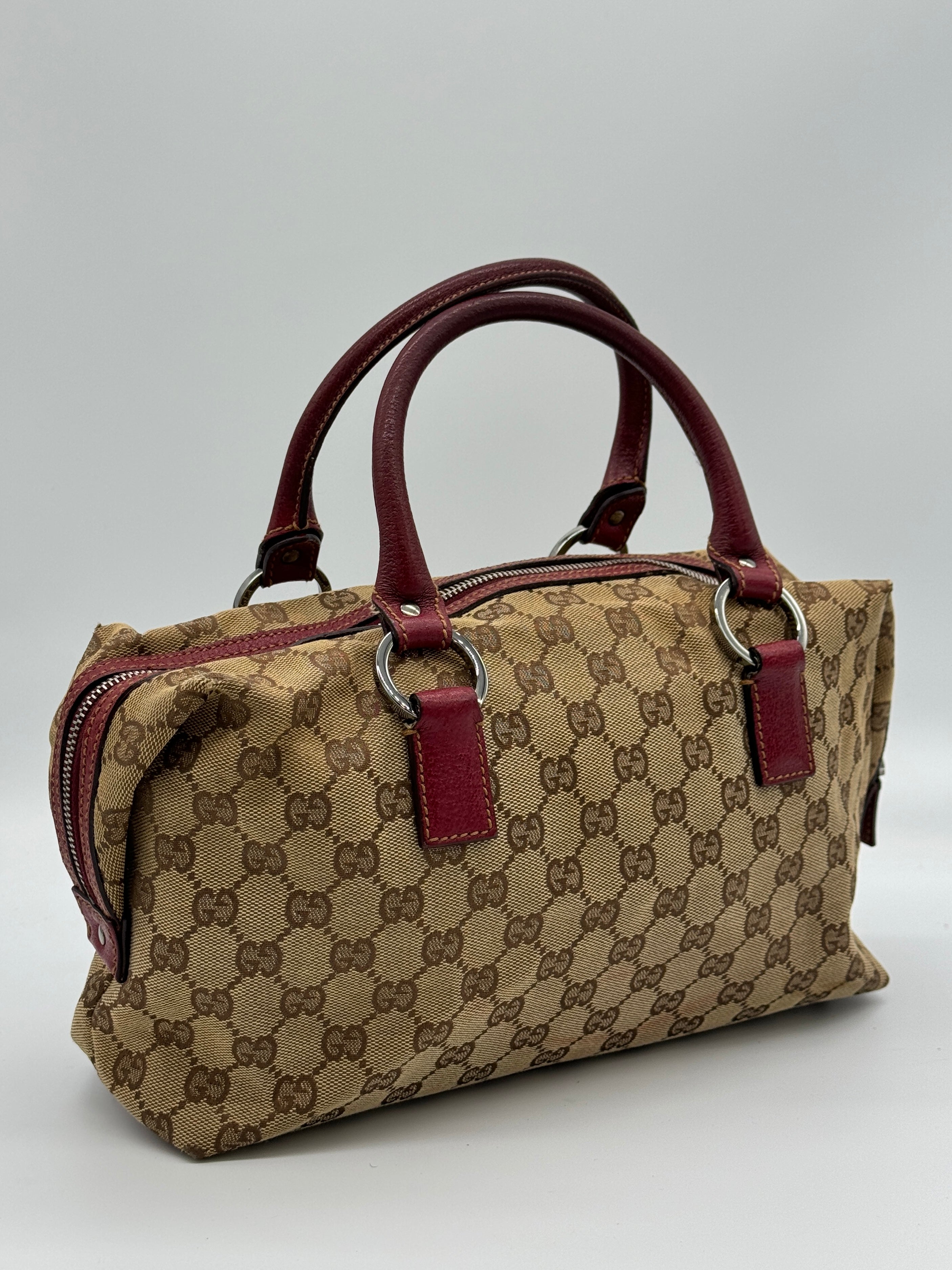 Gucci Canvas Top Handle