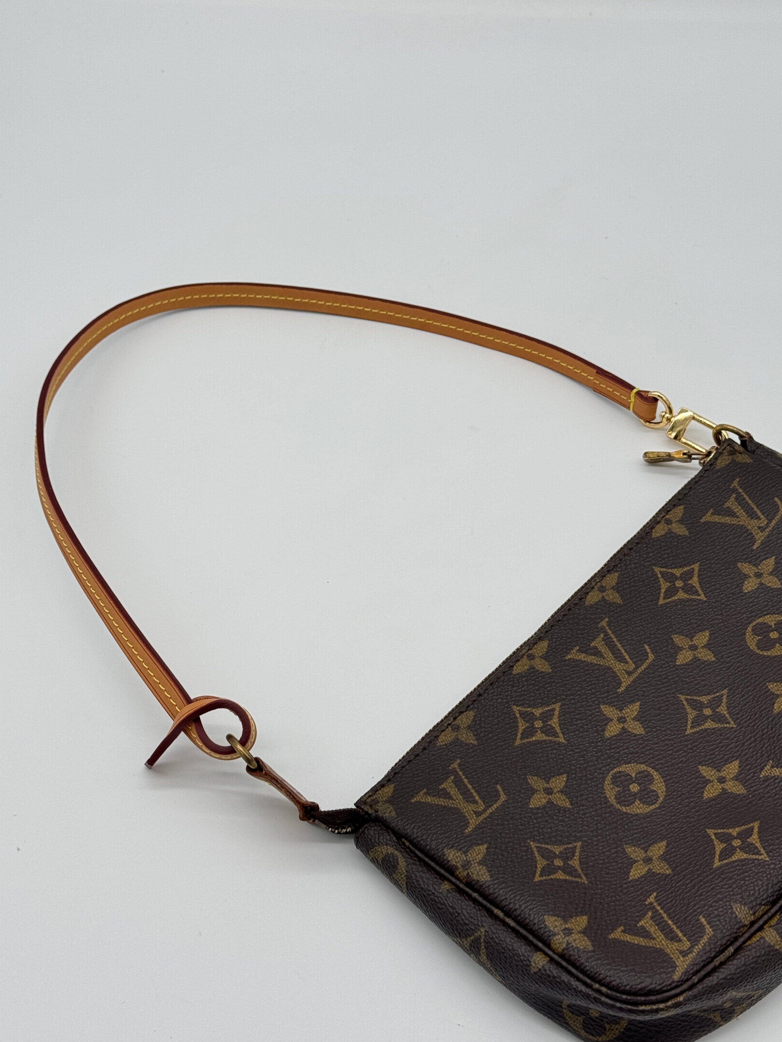 Vachetta shoulderstrap for Pochette Accessoires