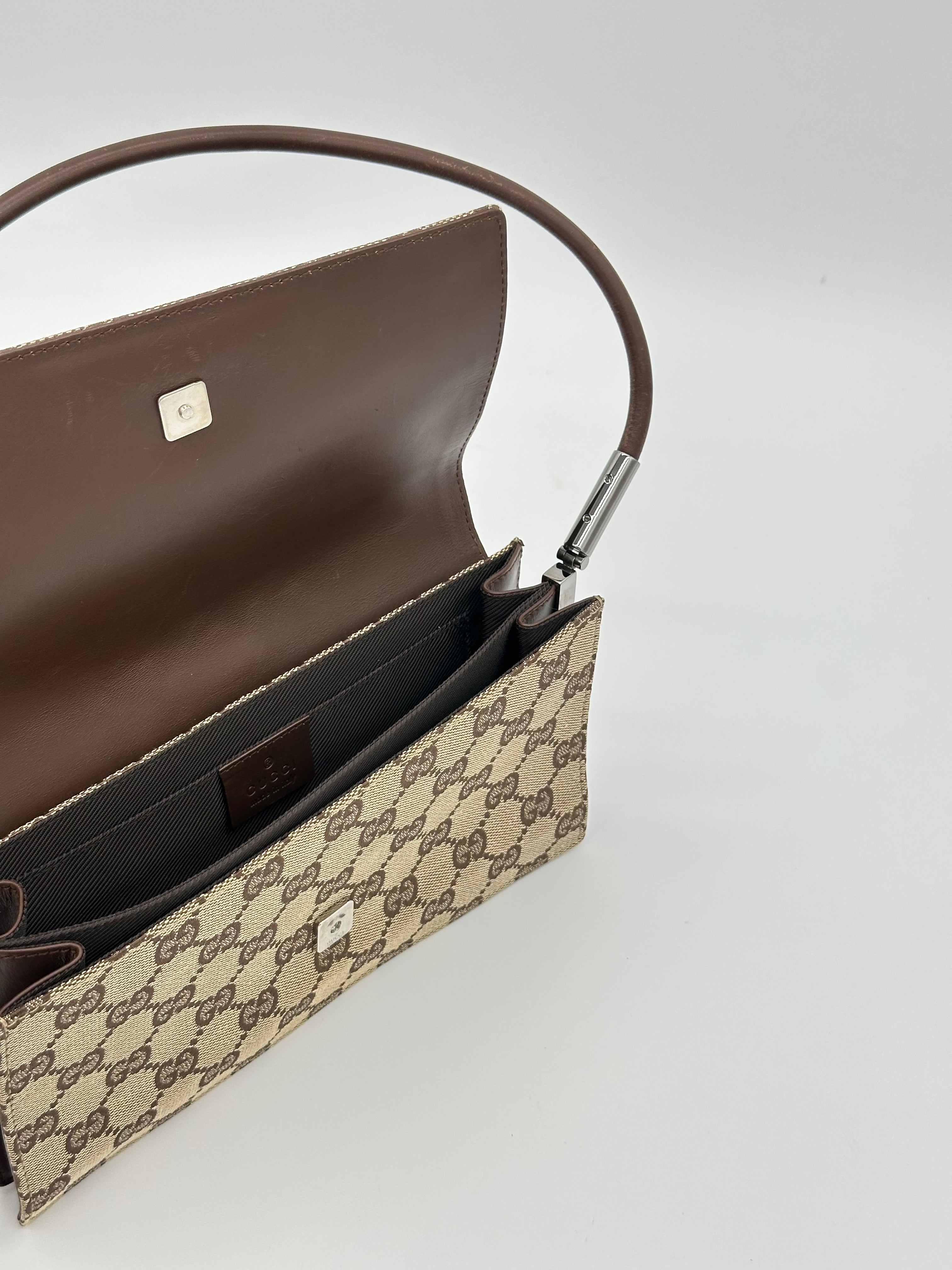 Gucci Canvas Flap