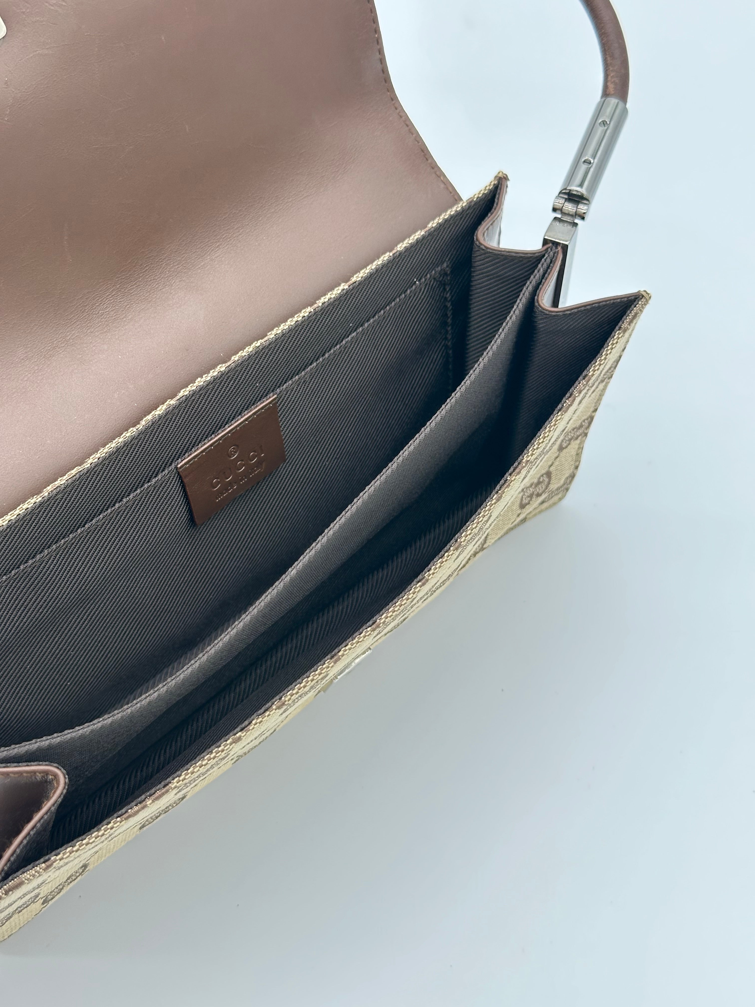 Gucci Canvas Flap