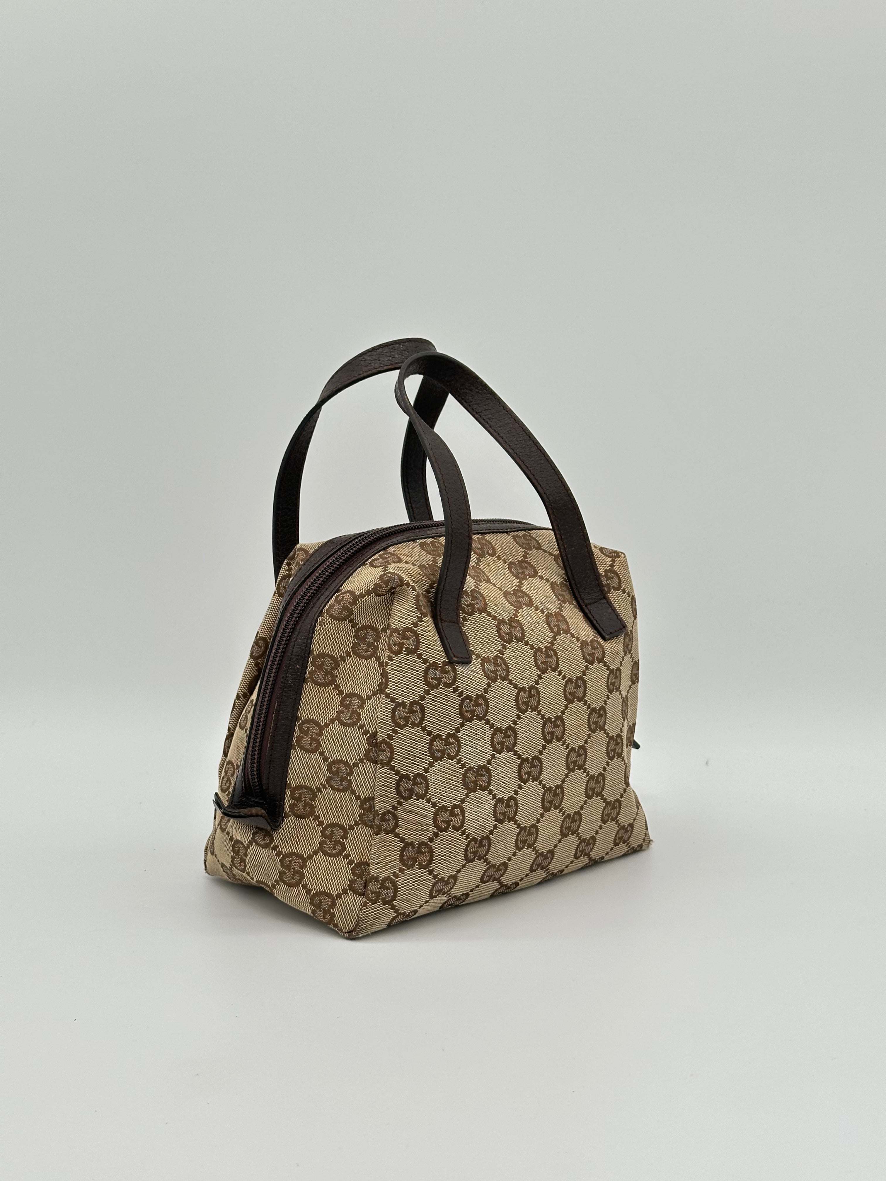 Gucci Top Handle Mini Canvas