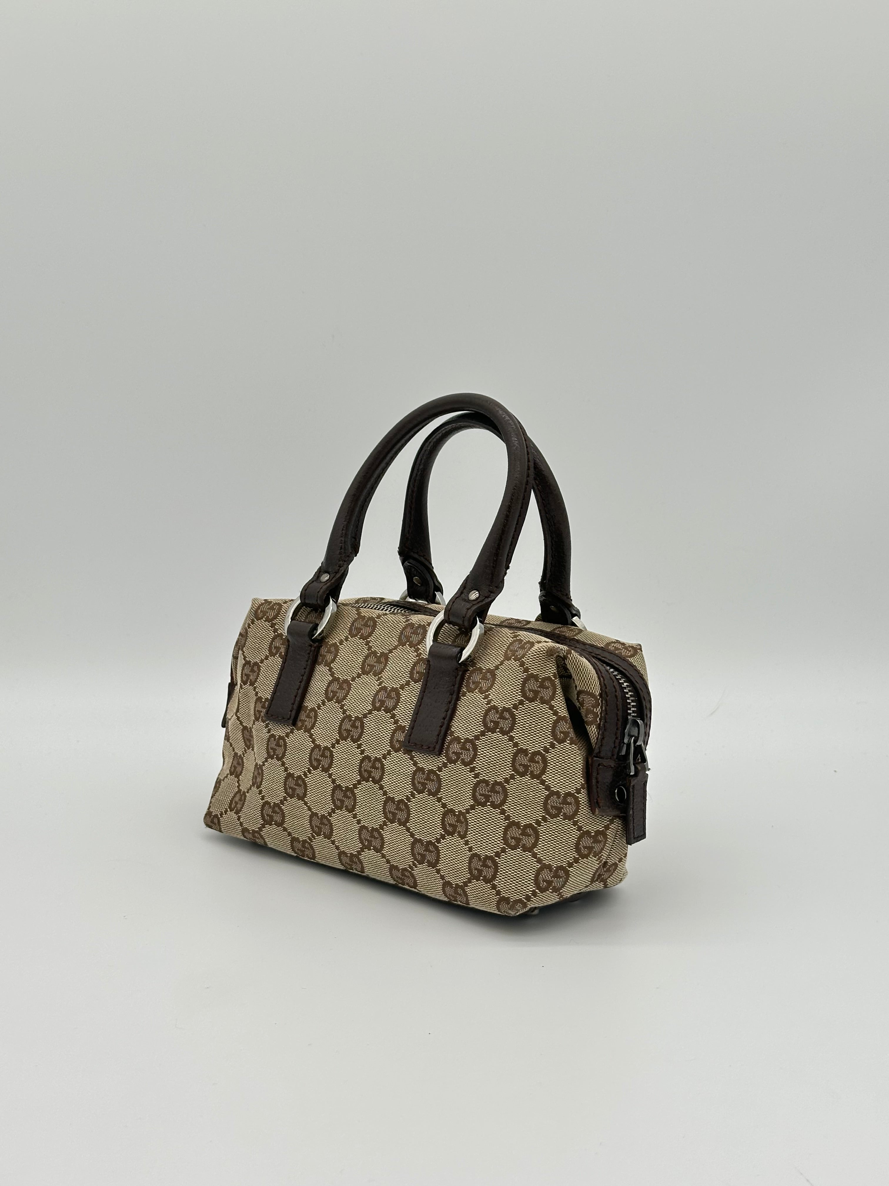 Gucci Canvas Top Handle