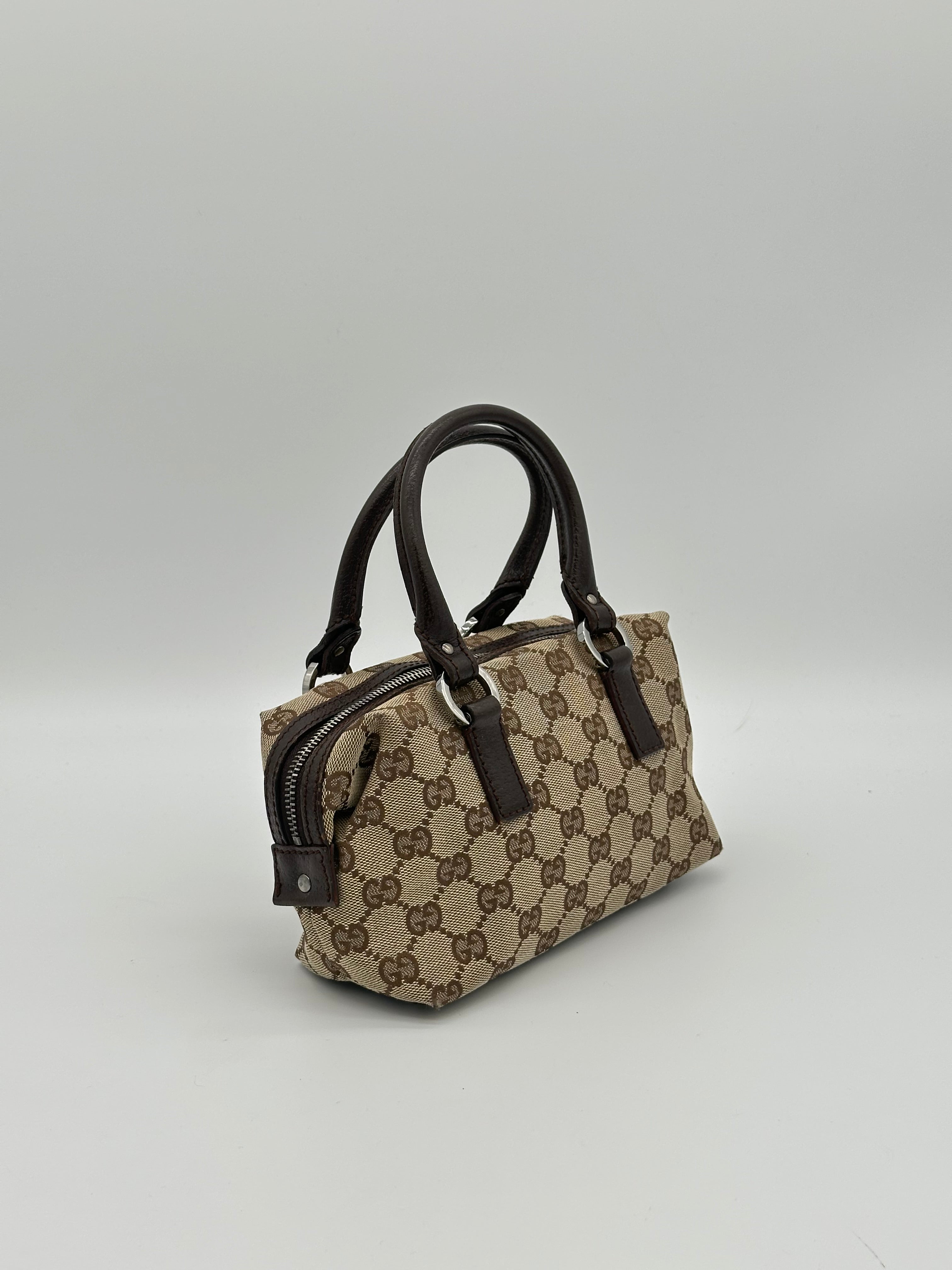 Gucci Canvas Top Handle