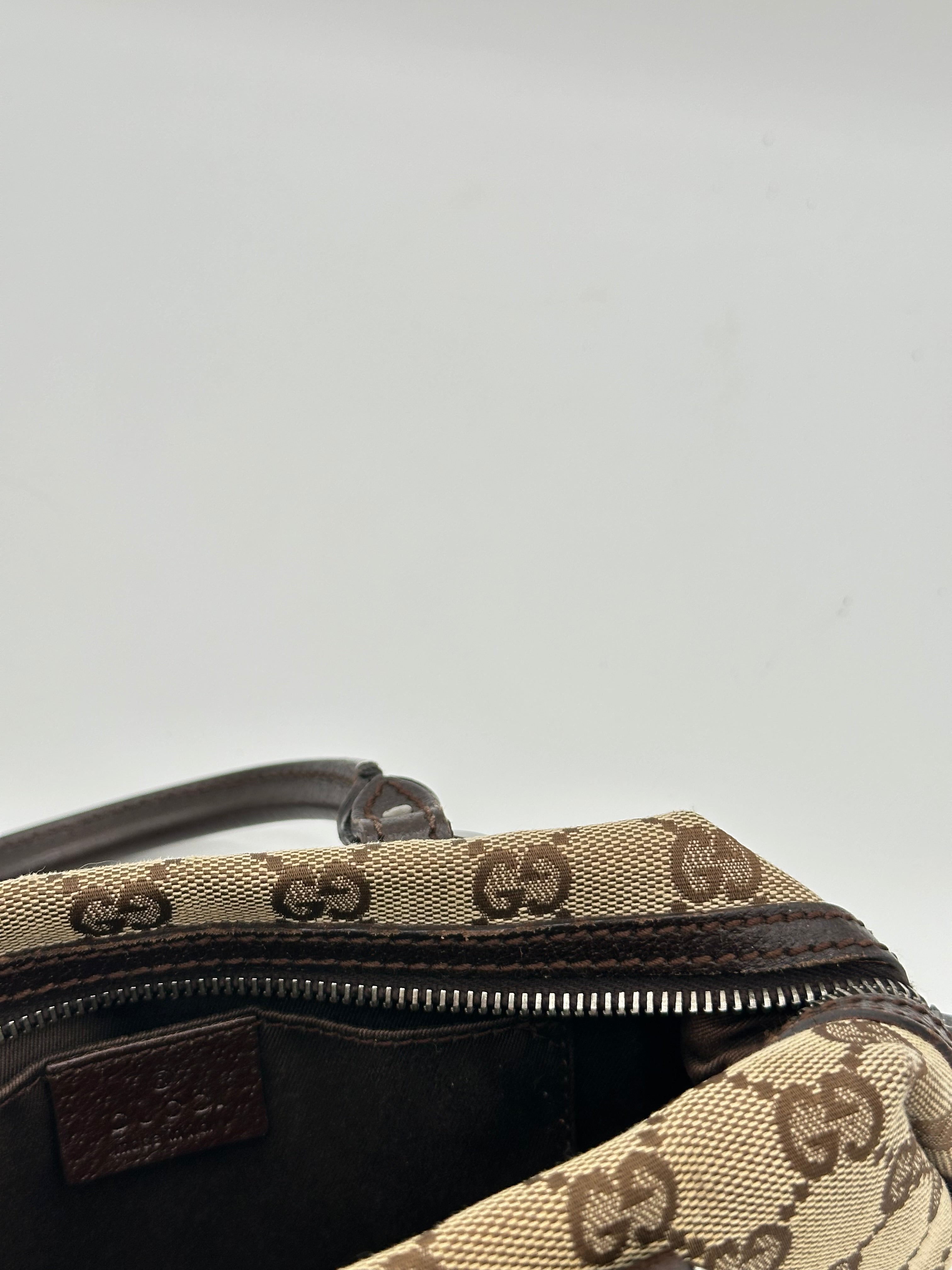 Gucci Canvas Top Handle