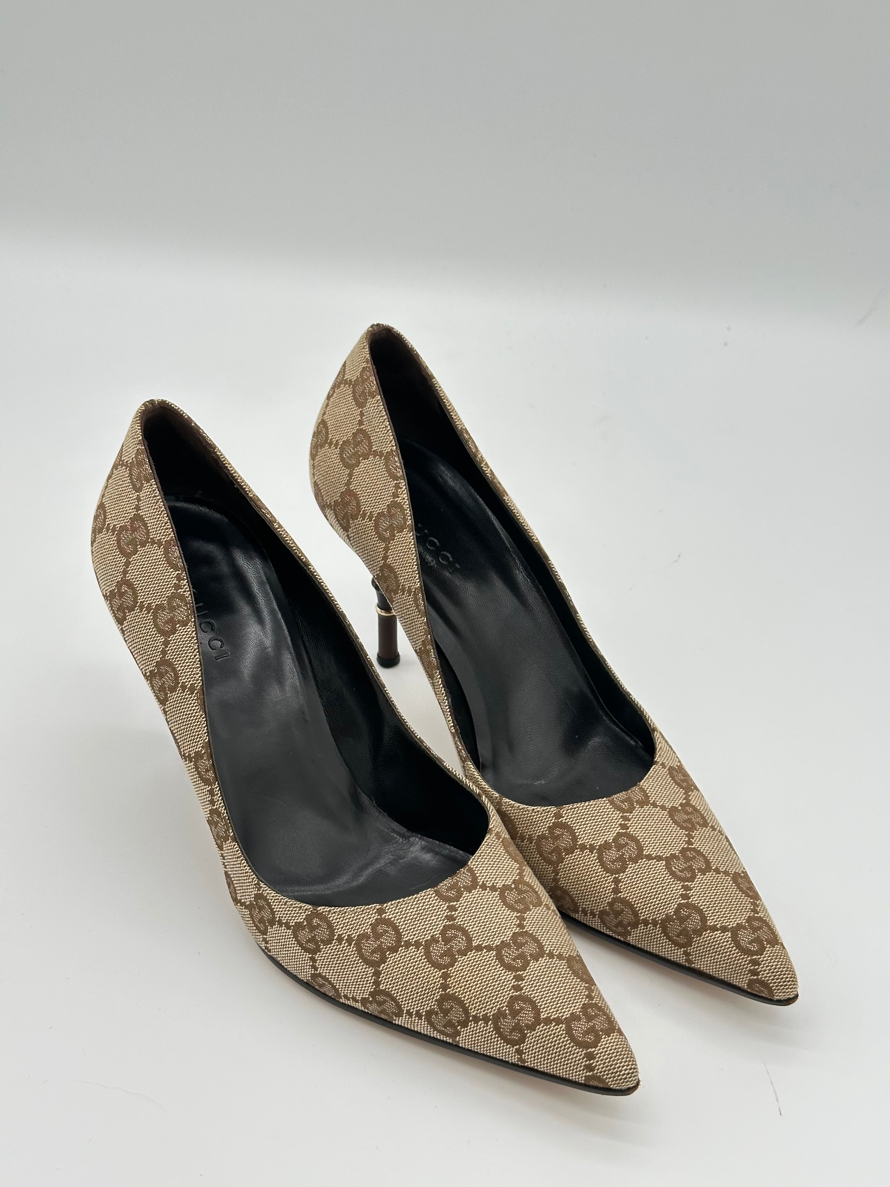 Gucci Bamboo Heels