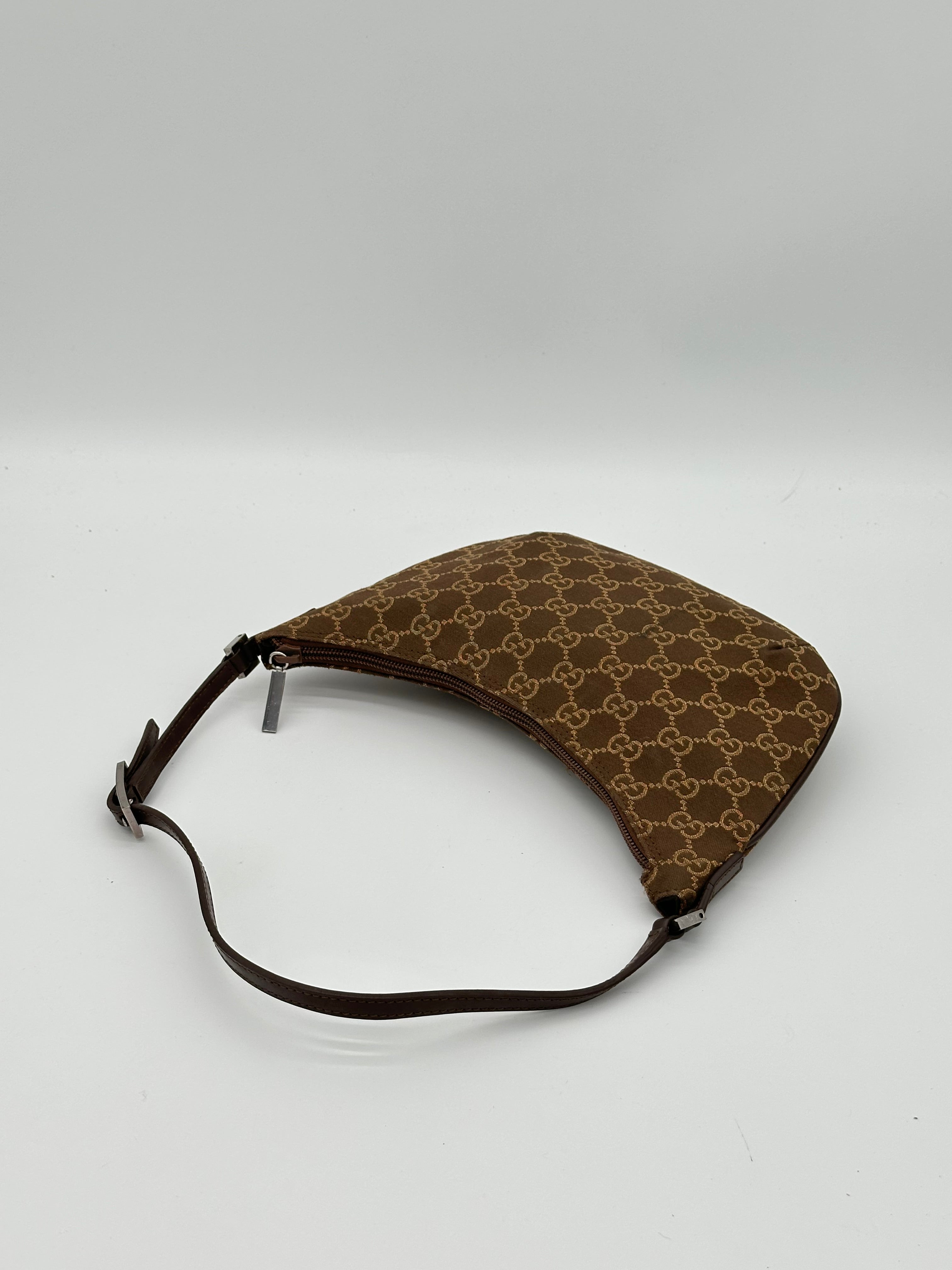 Gucci Canvas Baguette