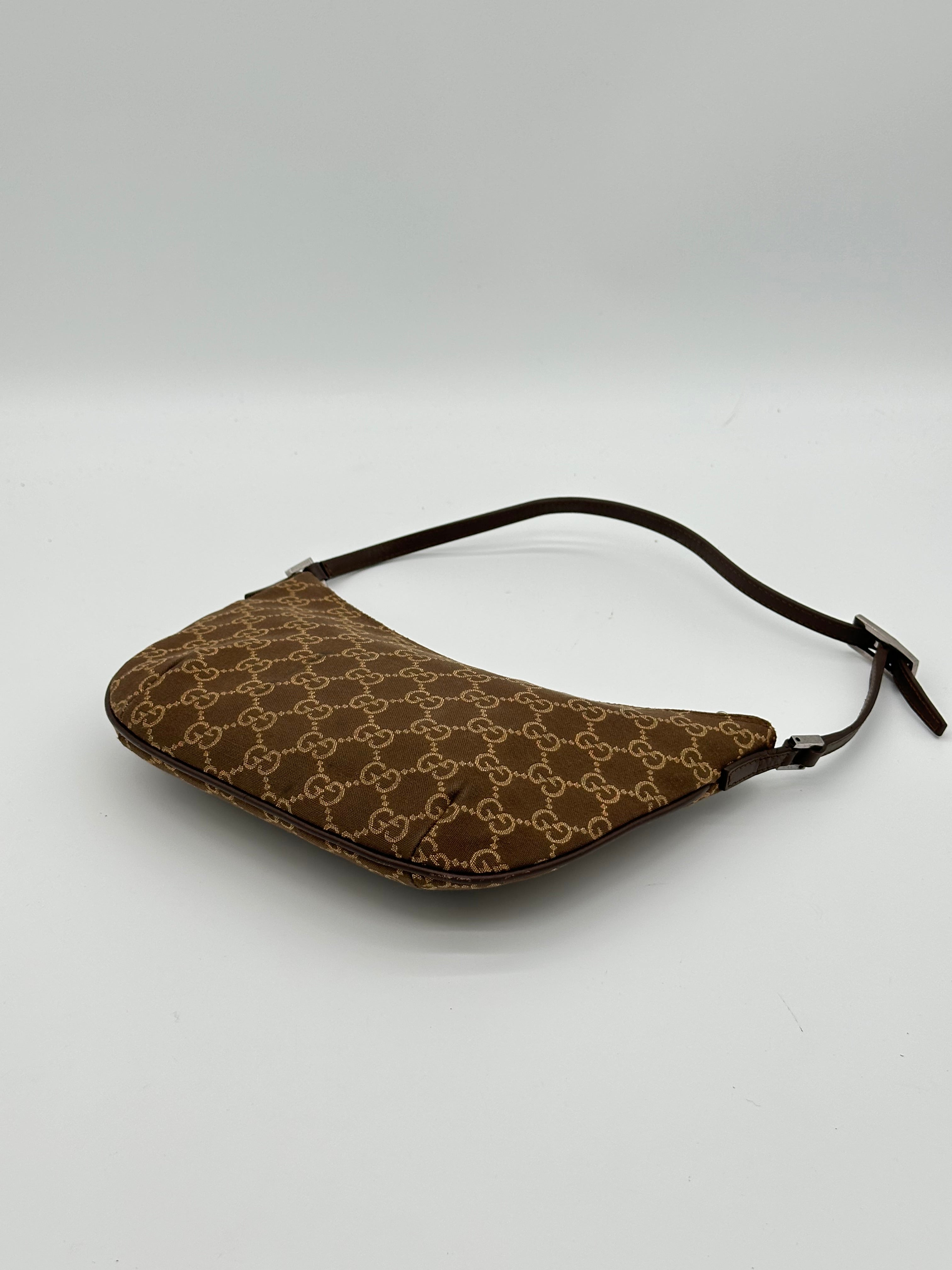 Gucci Canvas Baguette