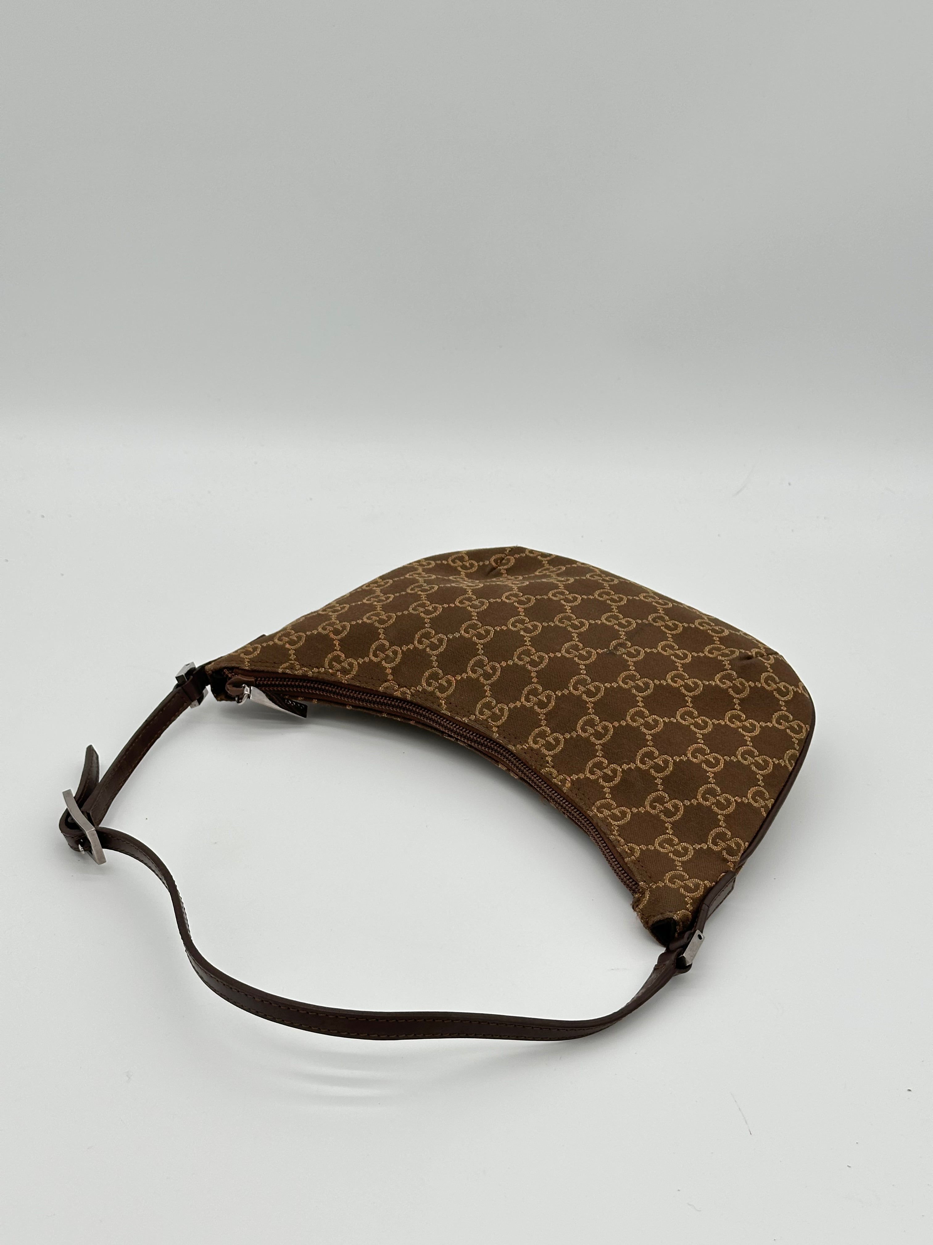 Gucci Canvas Baguette