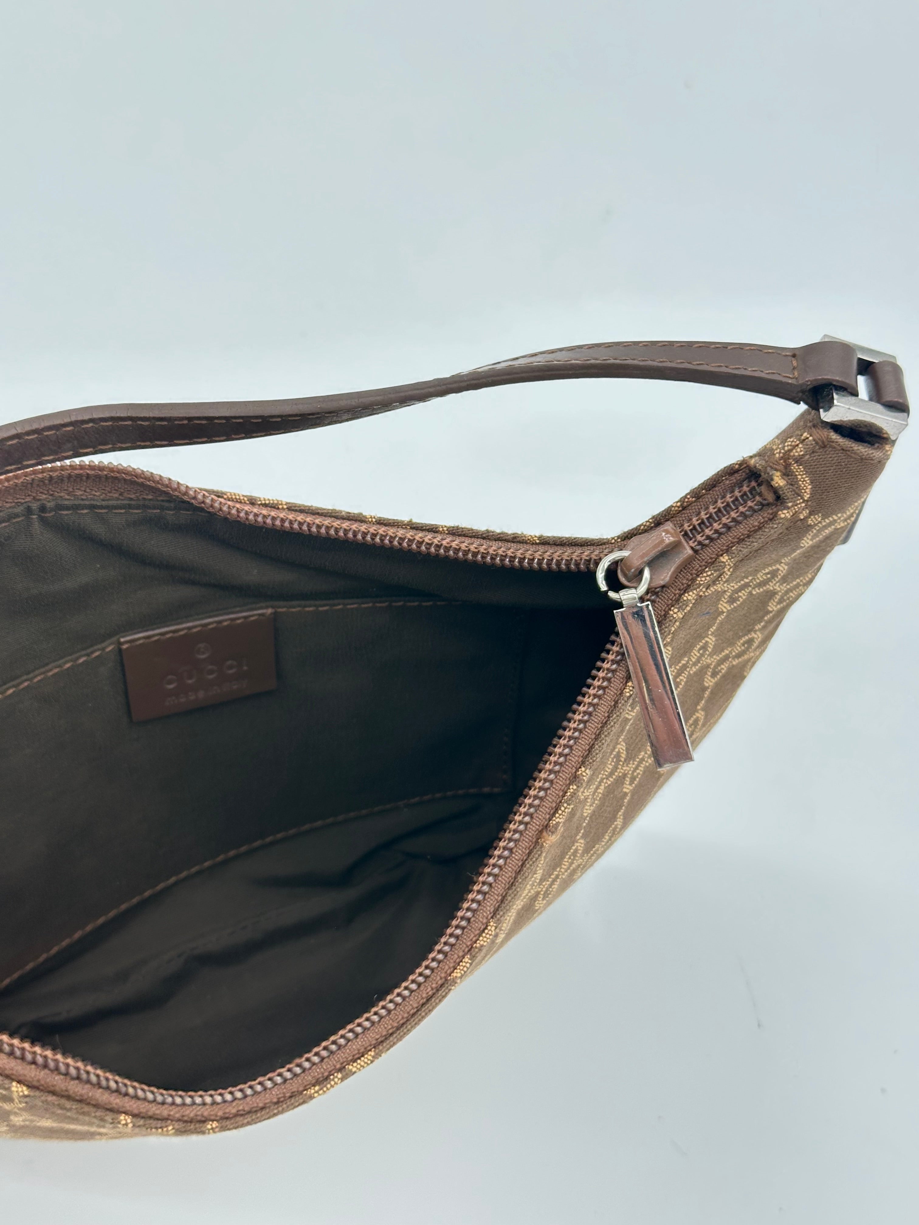 Gucci Canvas Baguette