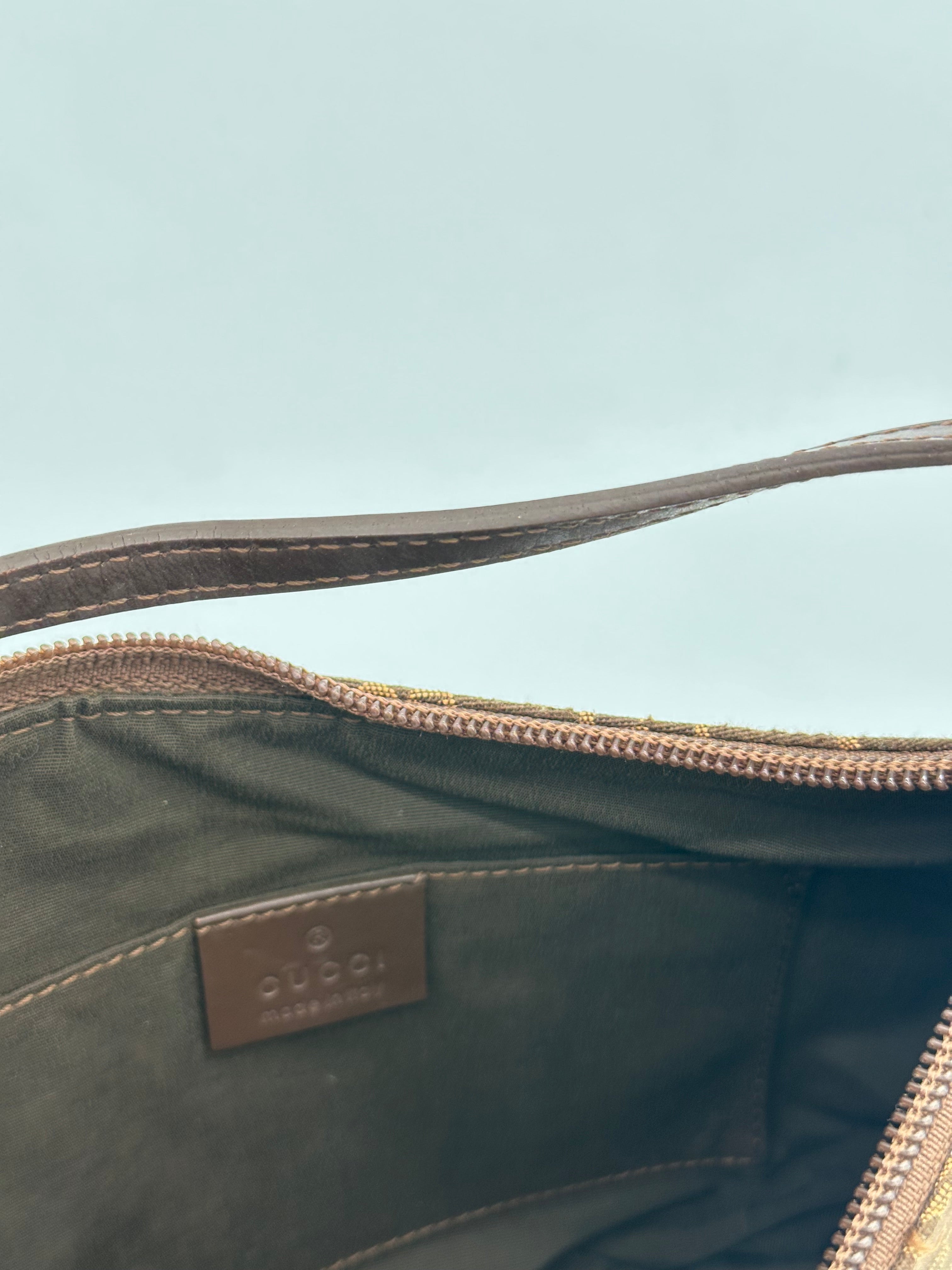Gucci Canvas Baguette