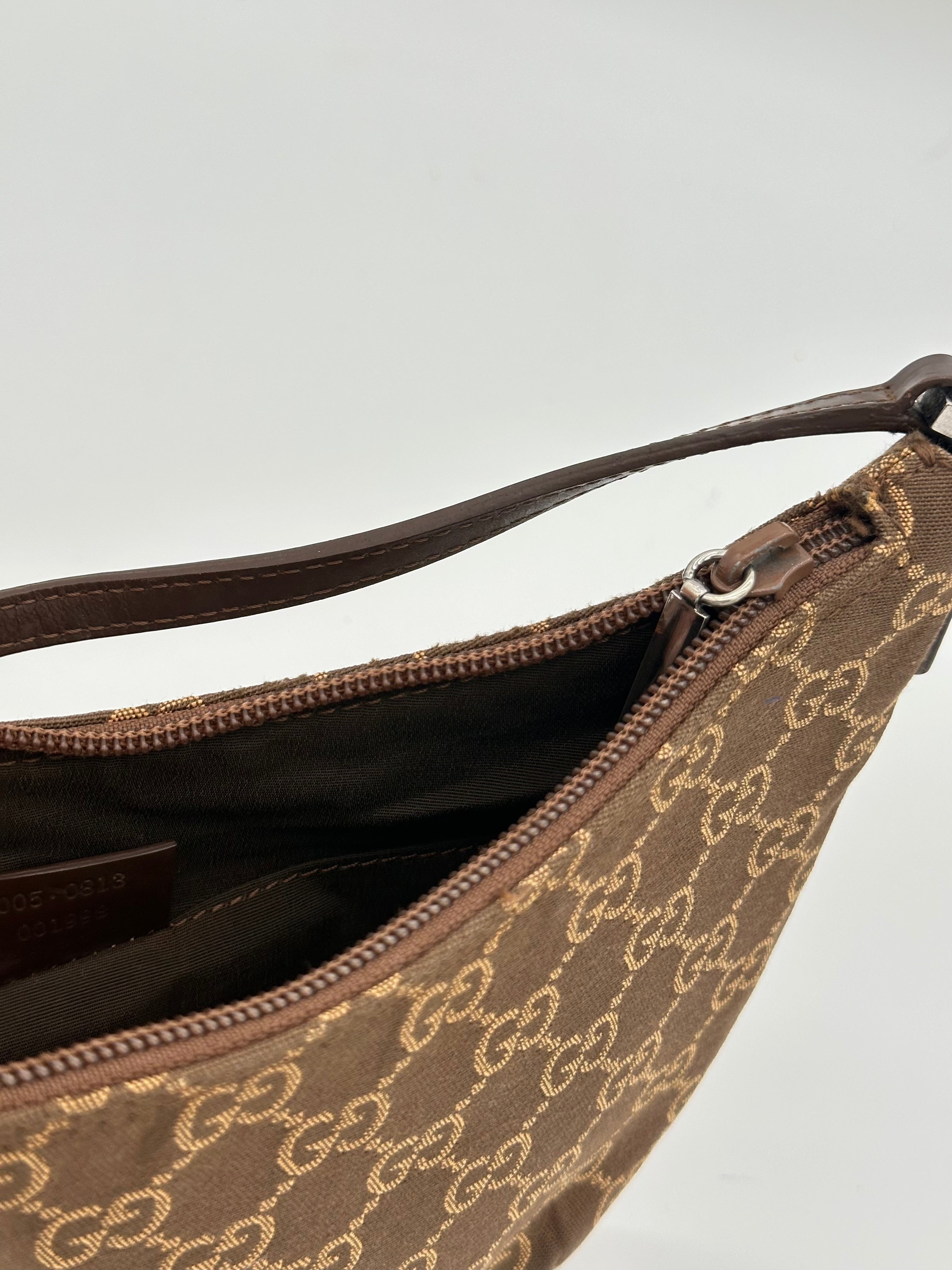 Gucci Canvas Baguette