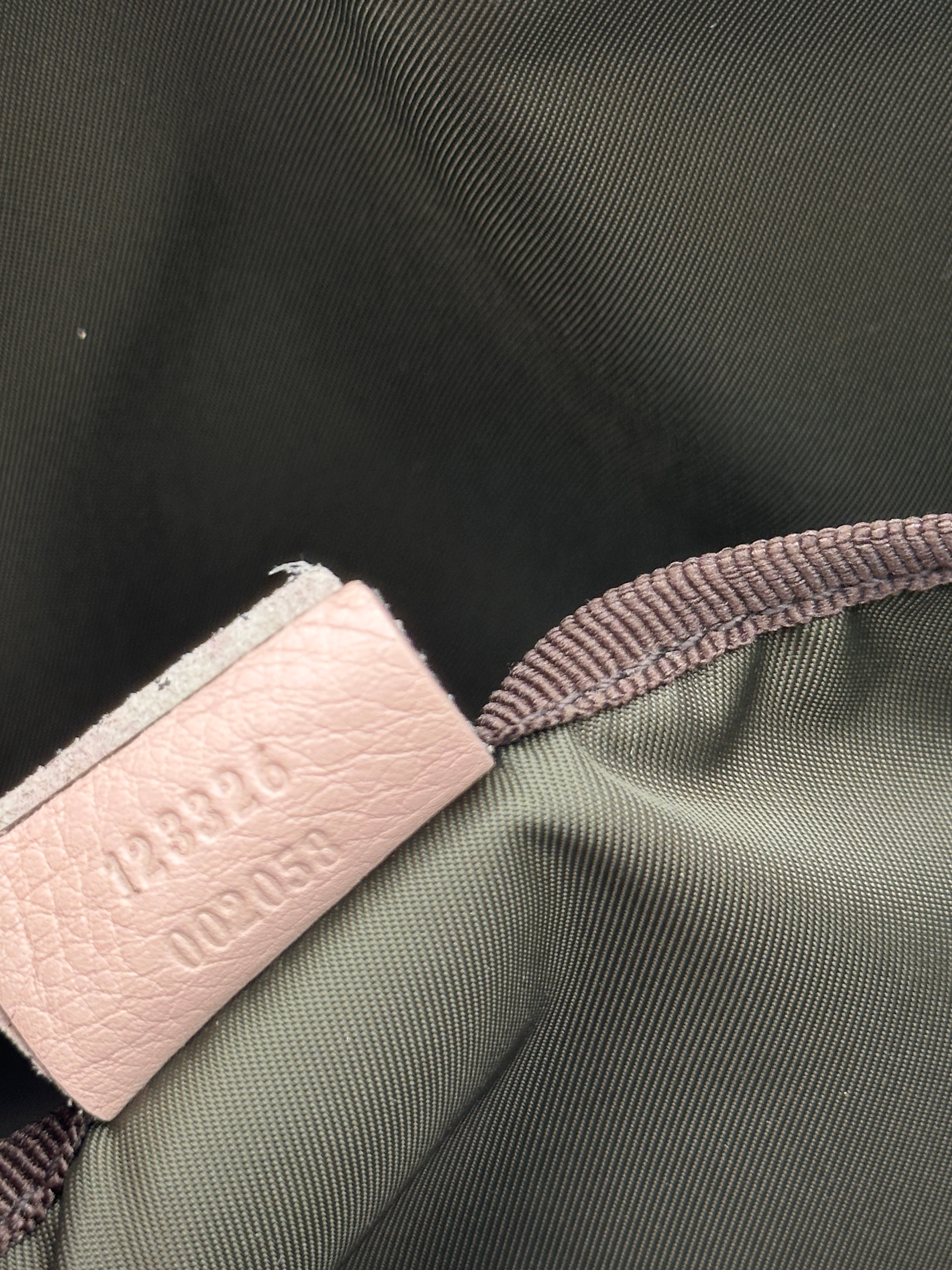 Gucci Canvas Diaper Bag