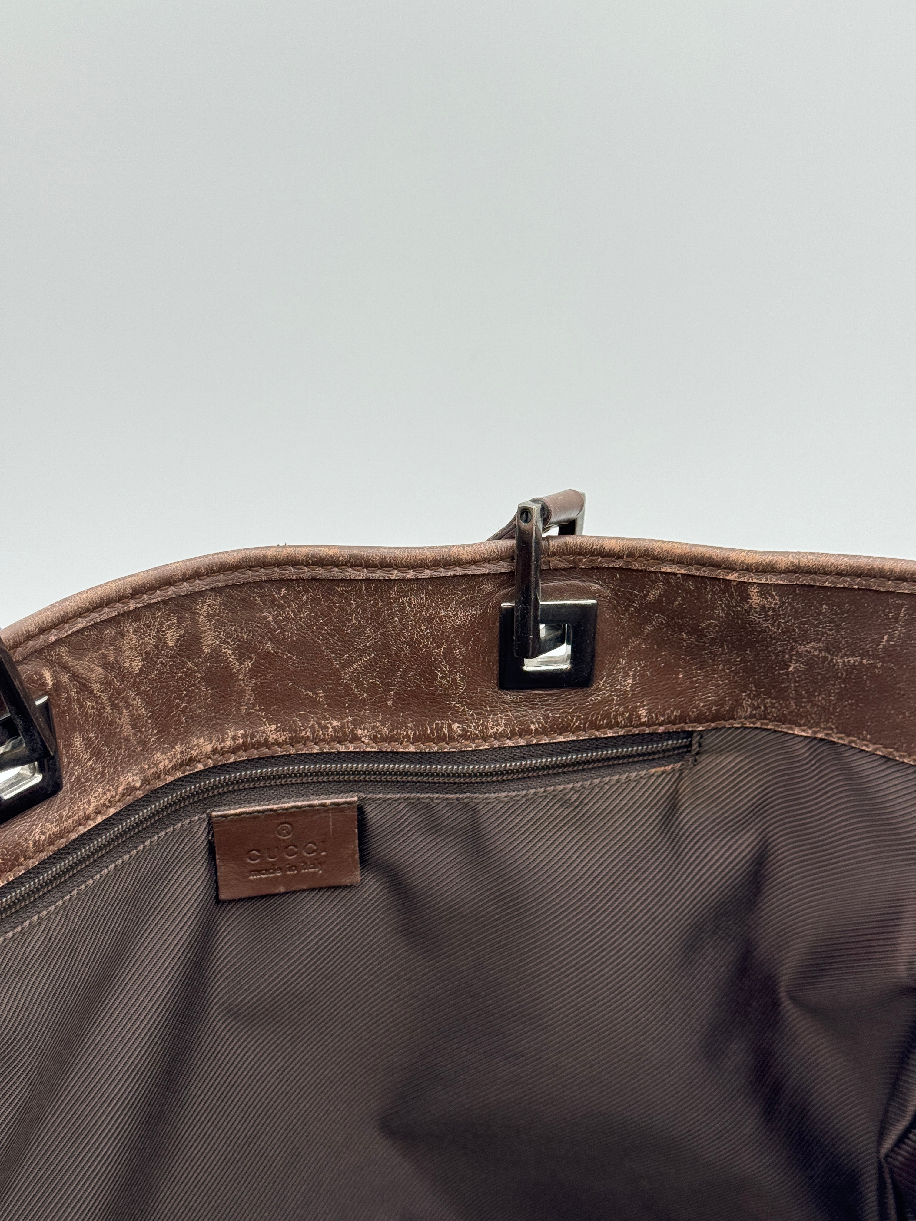 Gucci Canvas Tote Bag