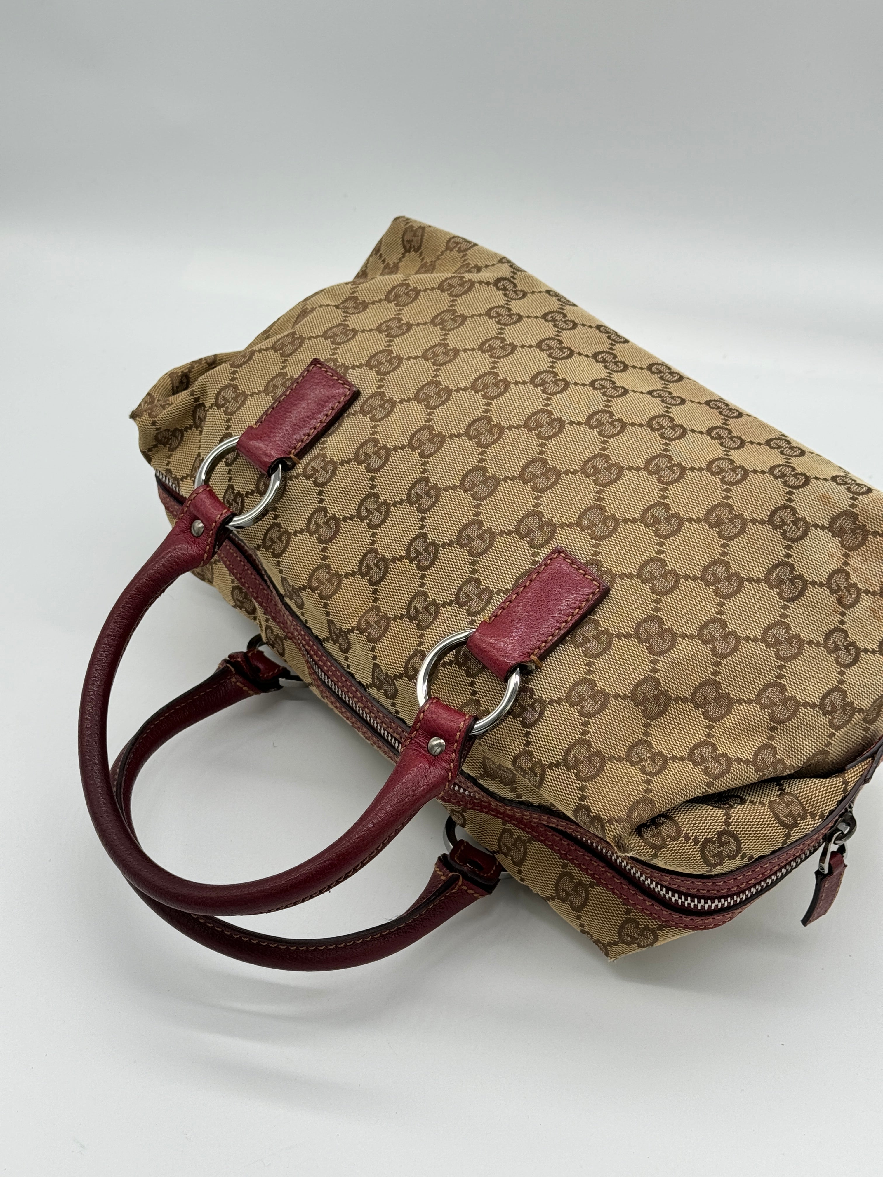 Gucci Canvas Top Handle