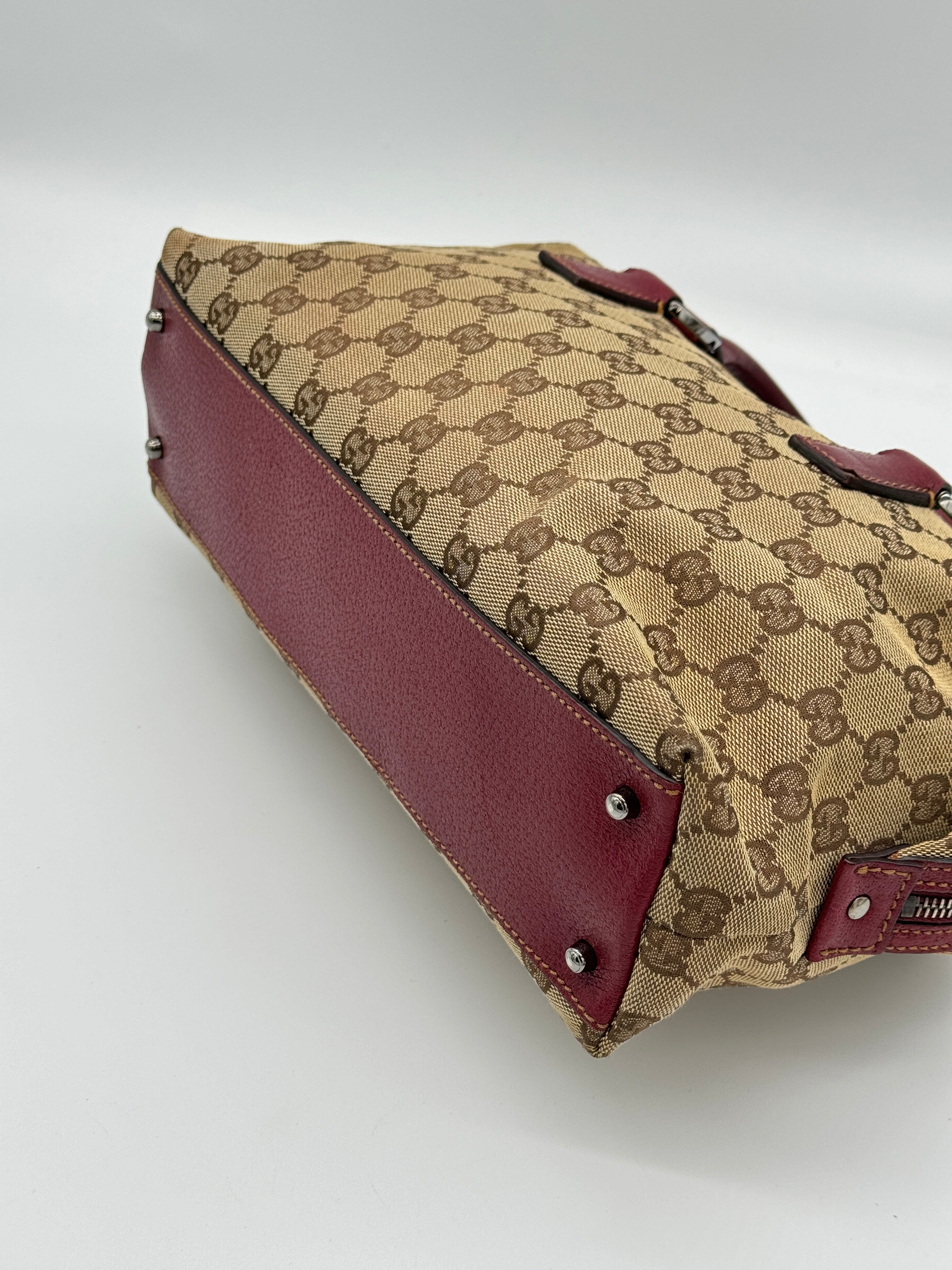 Gucci Canvas Top Handle