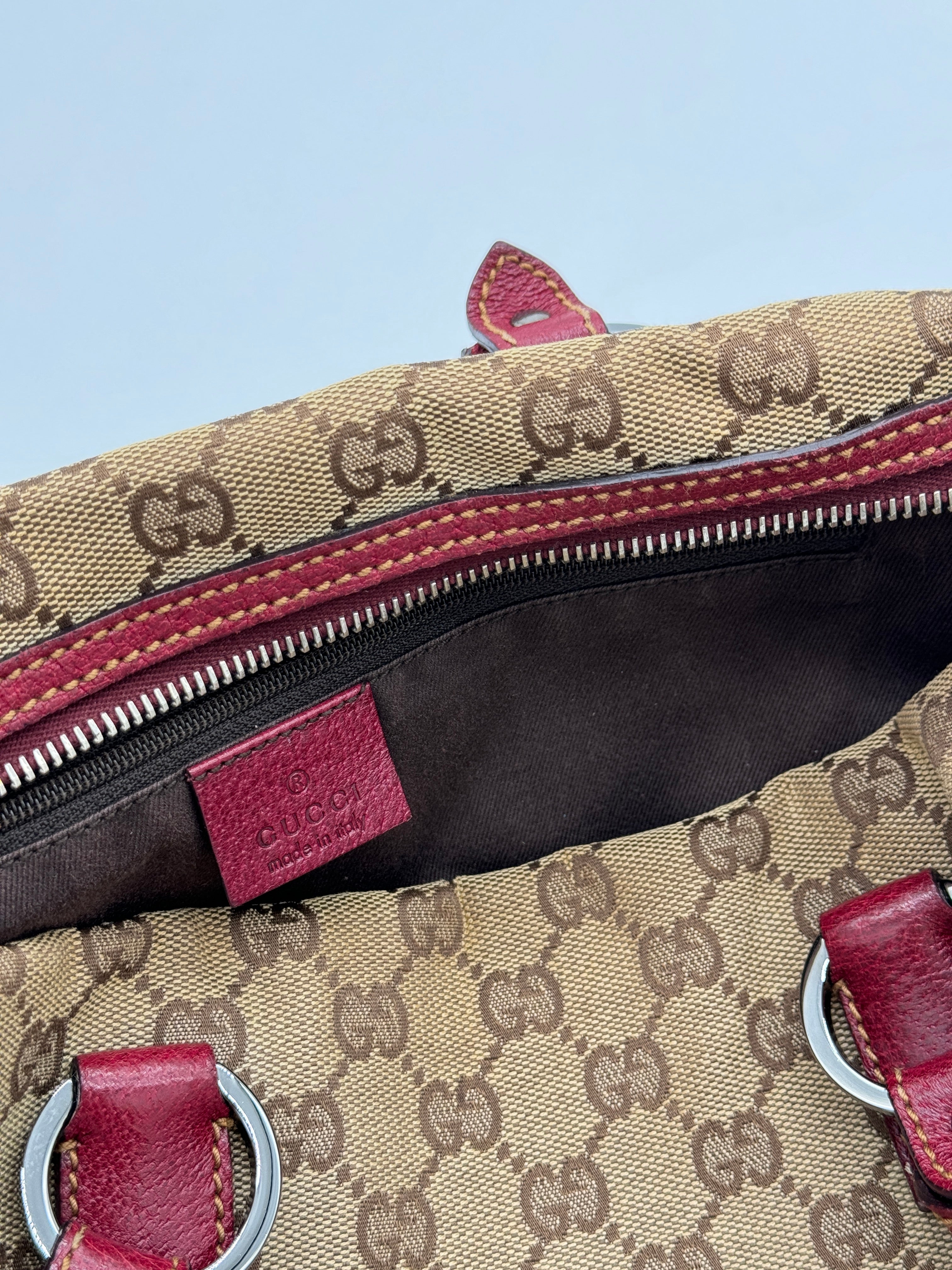 Gucci Canvas Top Handle