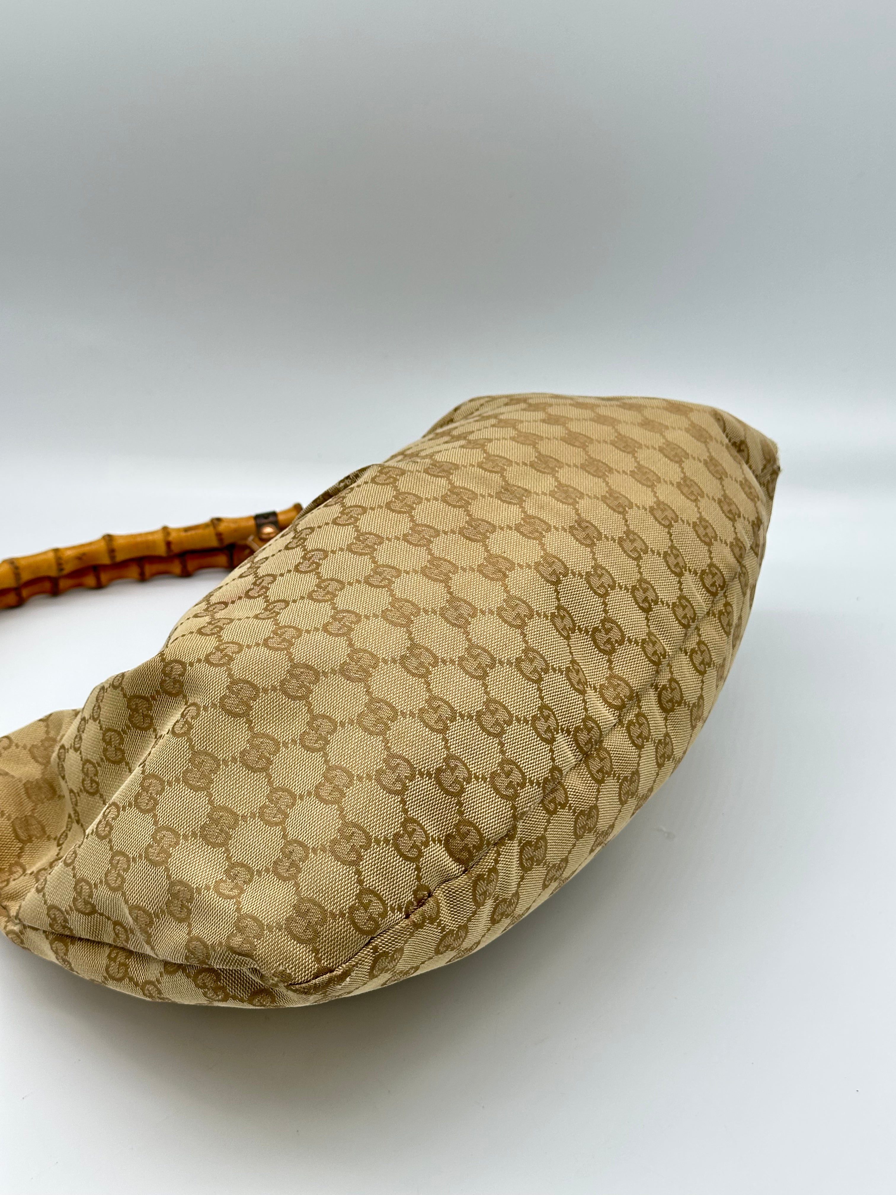 Gucci Bamboo Studded Canvas