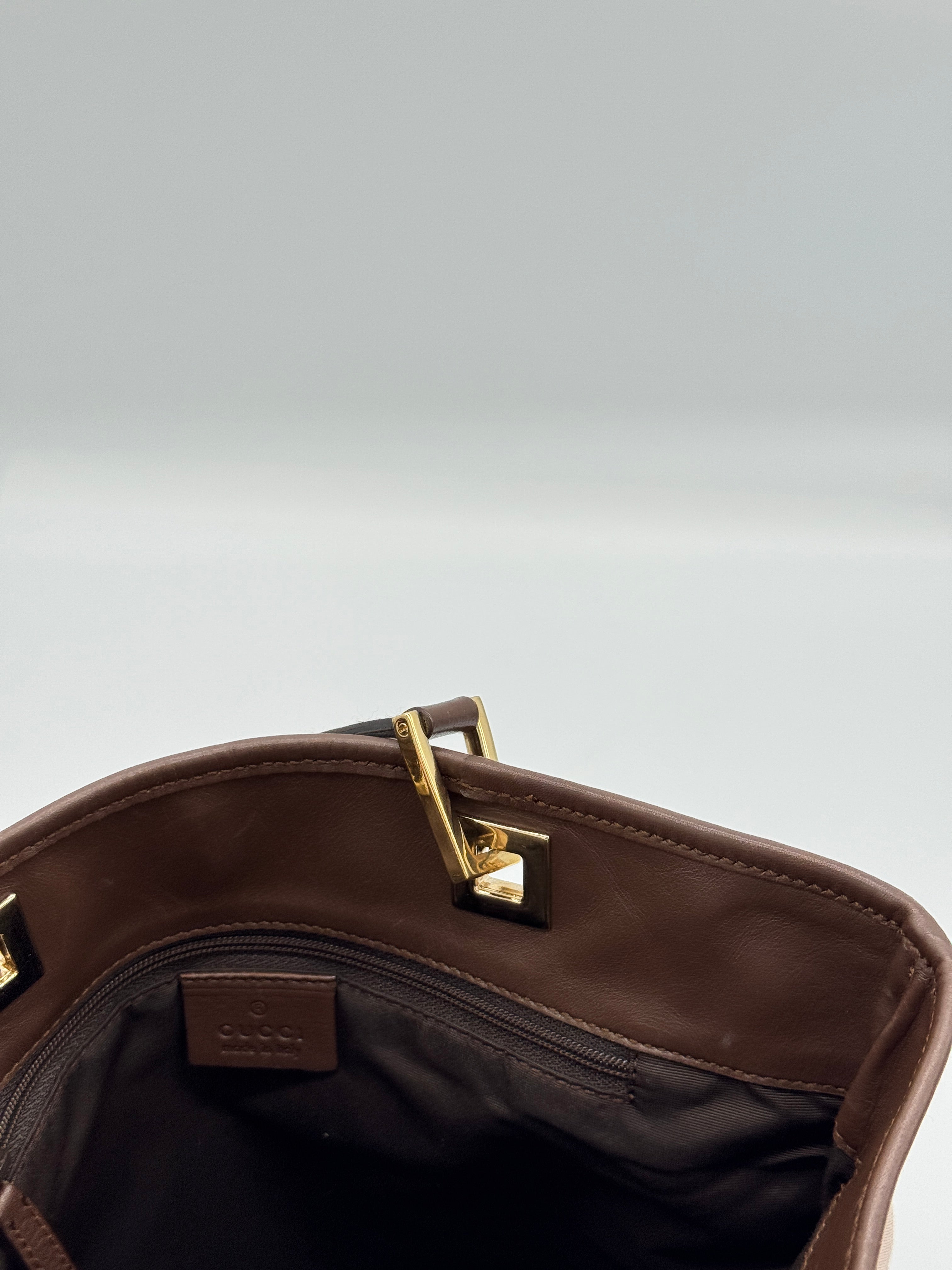 Gucci Canvas Tote Bag