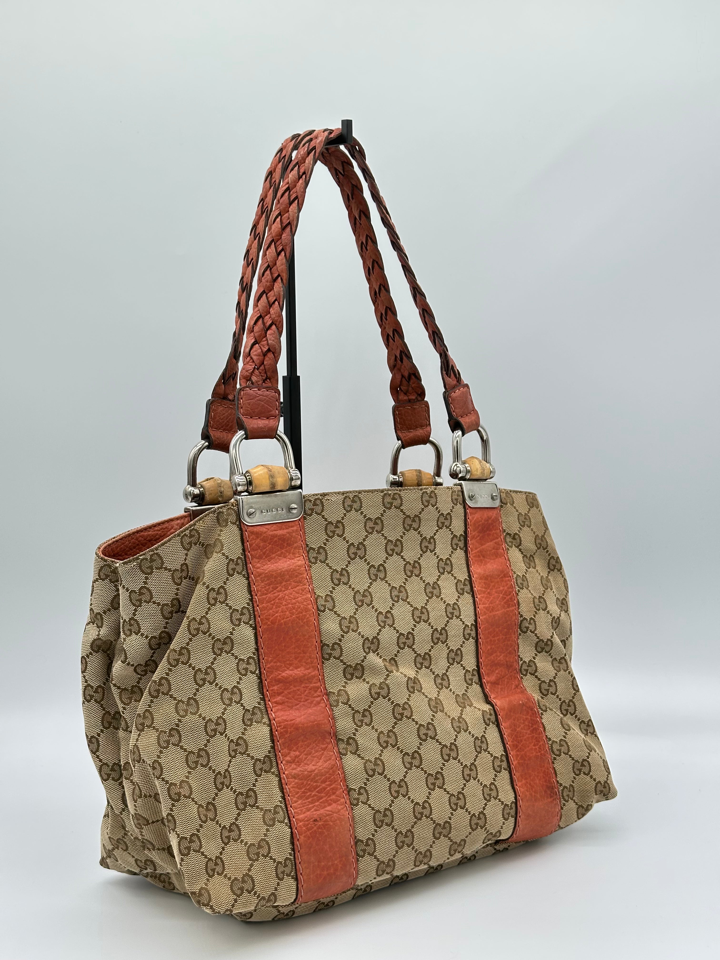 Gucci Canvas Bamboo Libeccio