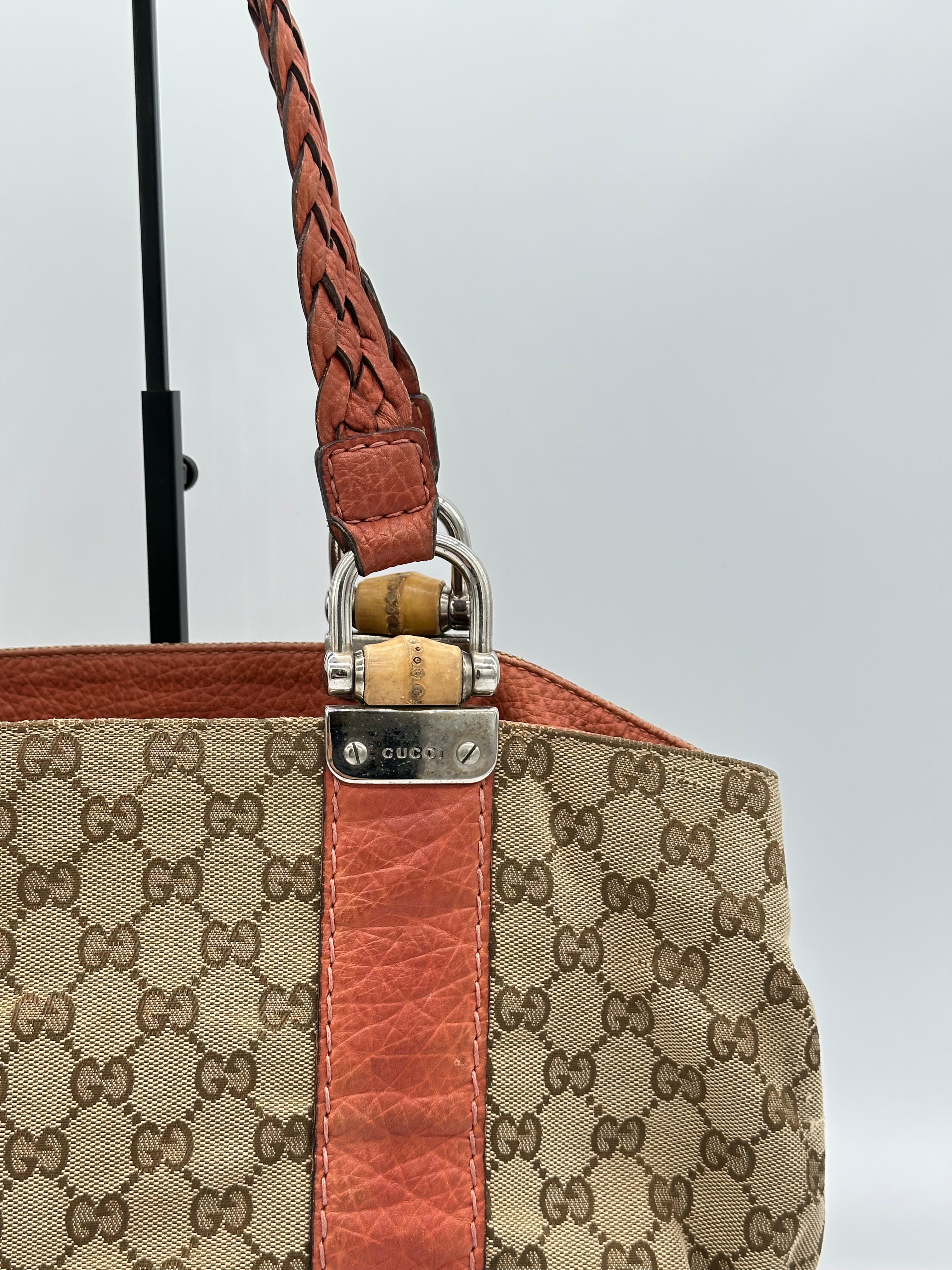 Gucci Canvas Bamboo Libeccio