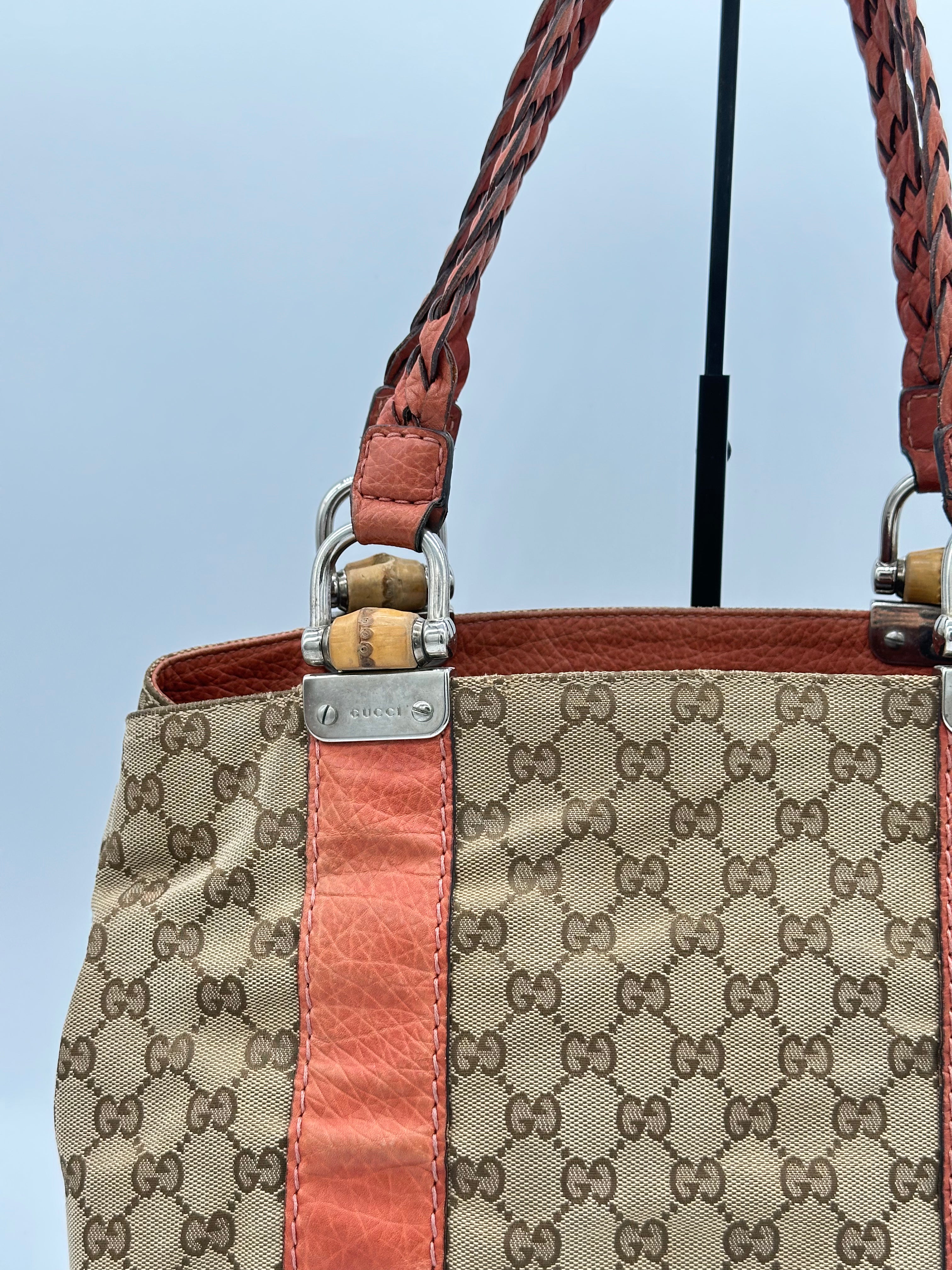 Gucci Canvas Bamboo Libeccio