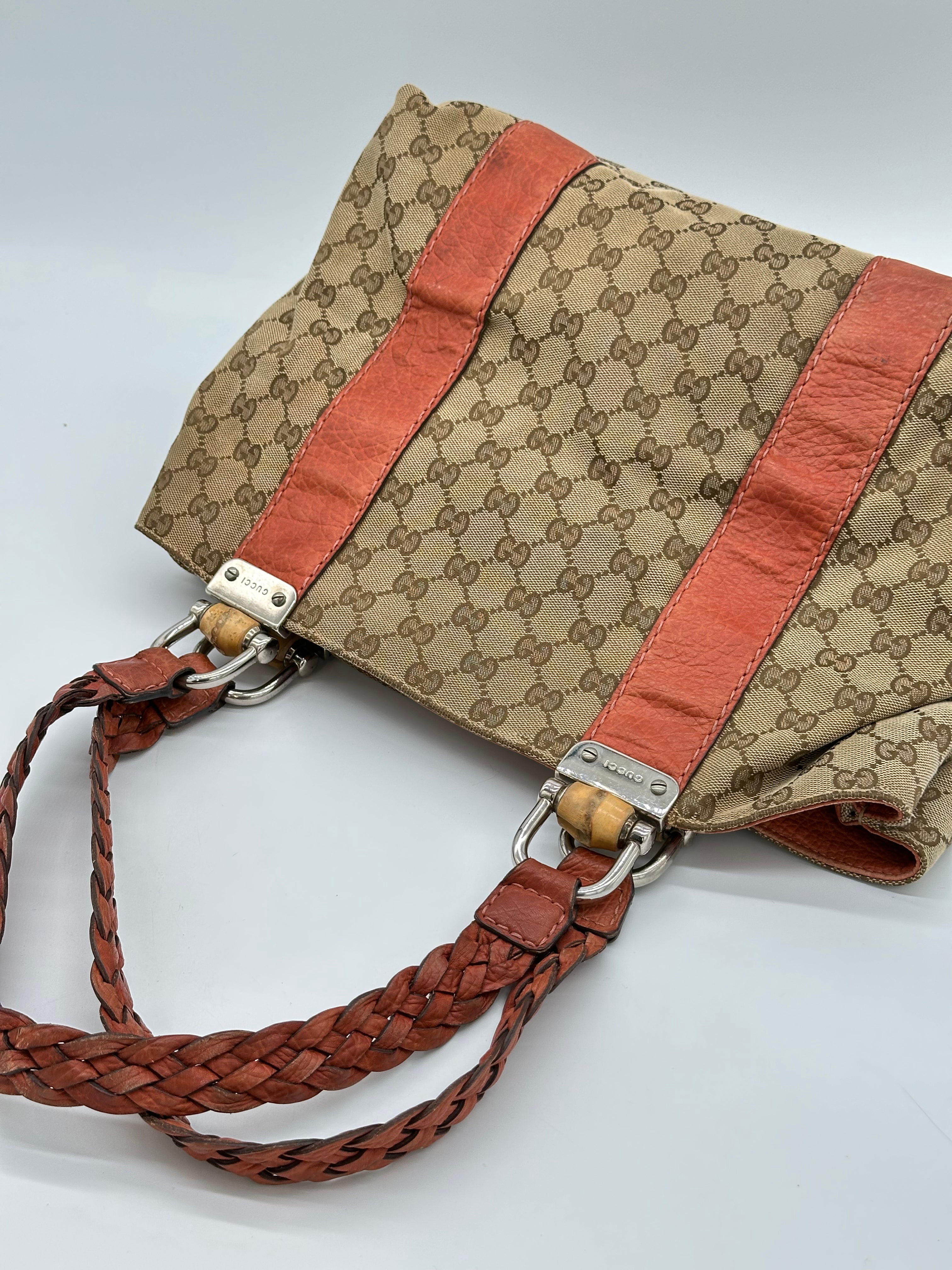 Gucci Canvas Bamboo Libeccio