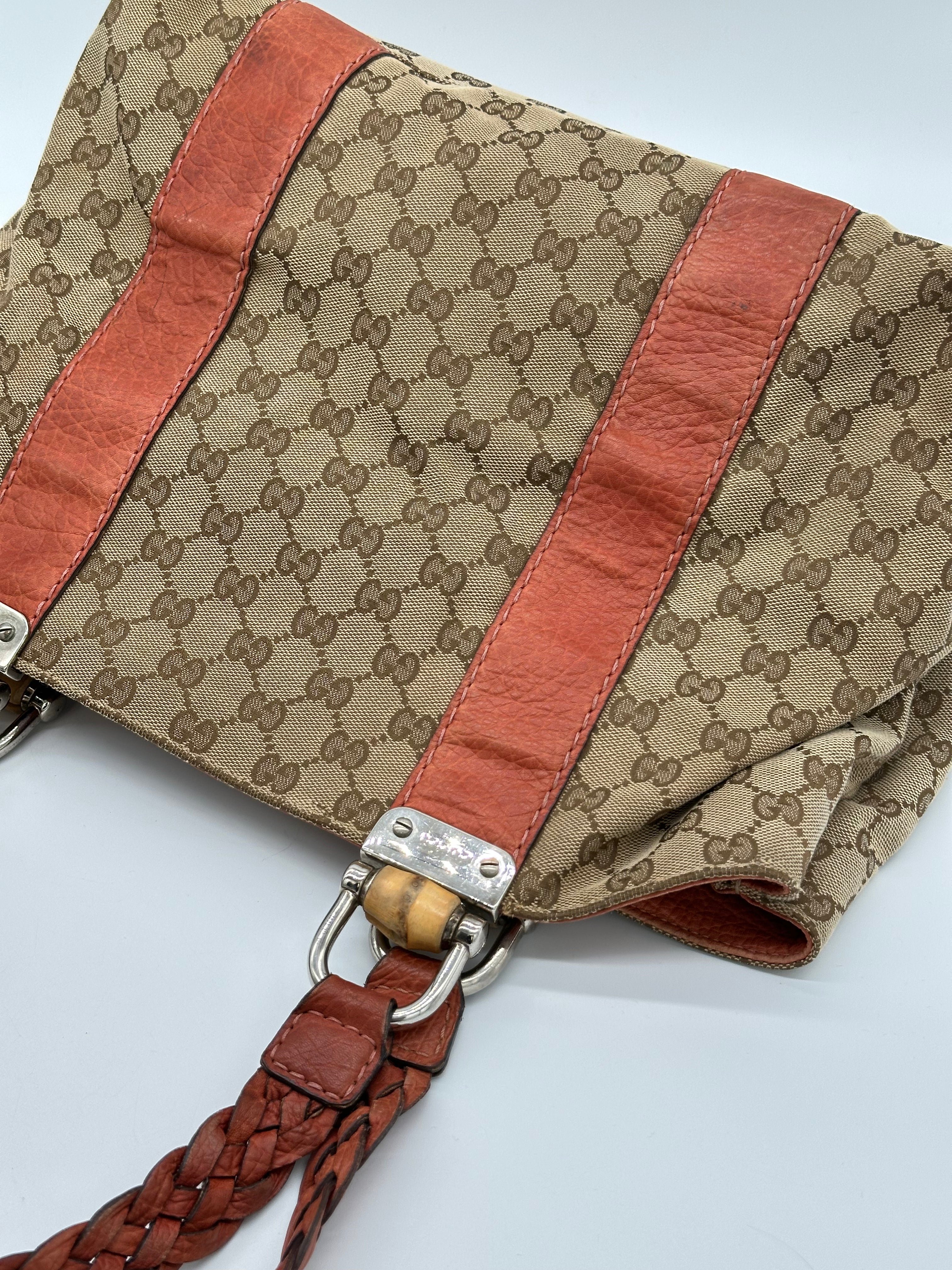 Gucci Canvas Bamboo Libeccio