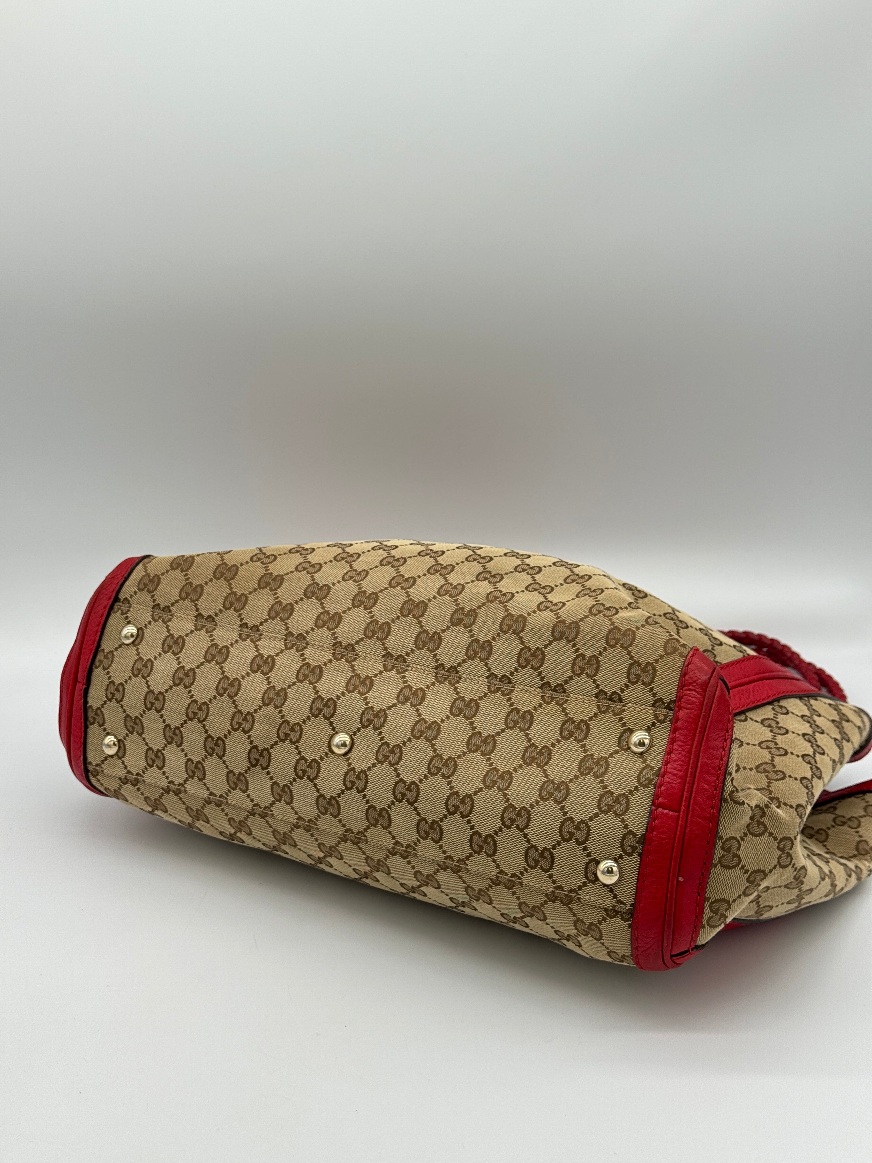 Gucci Tassel Bamboo Tote
