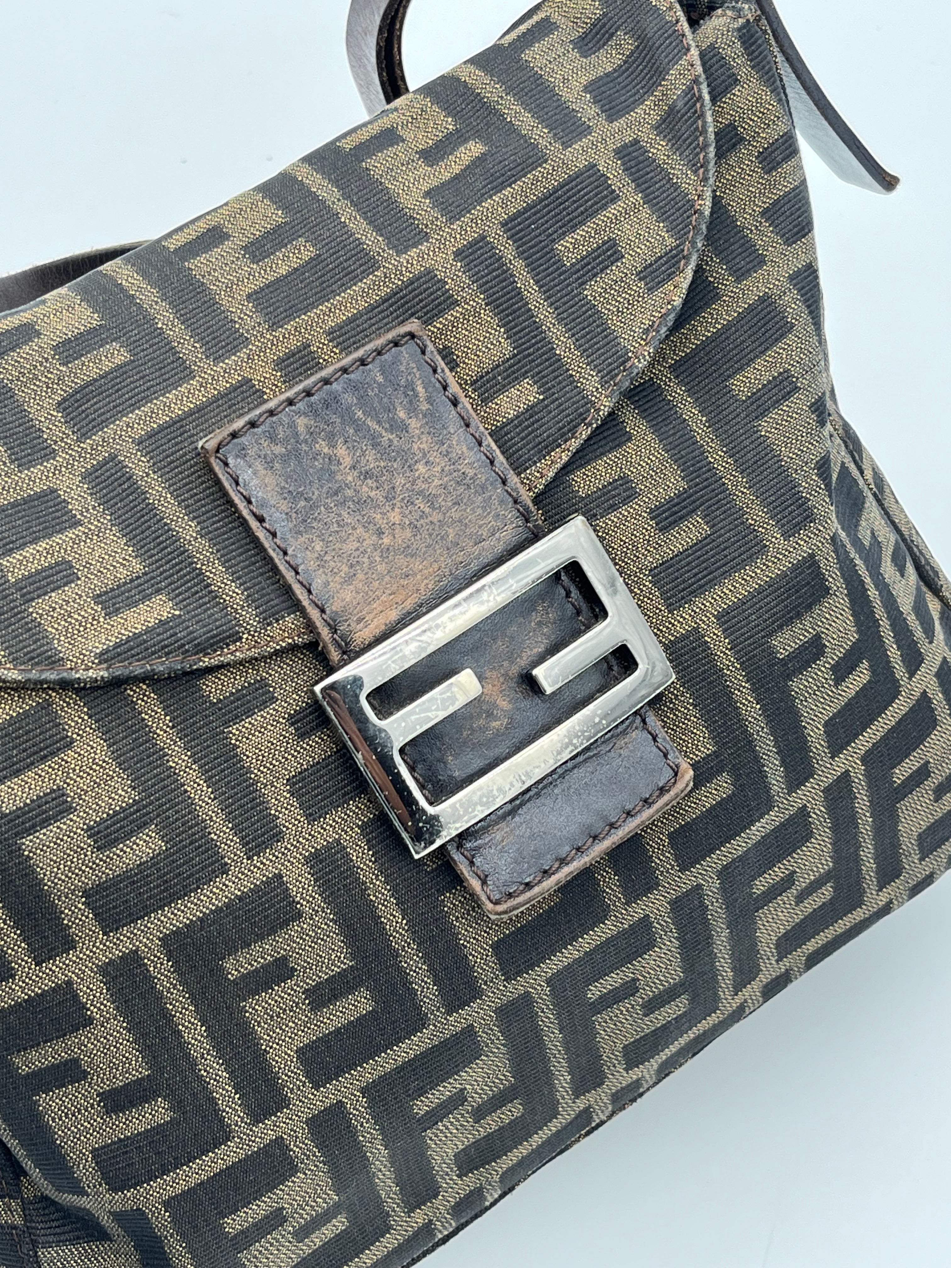 Fendi Zucca Mamma Baguette