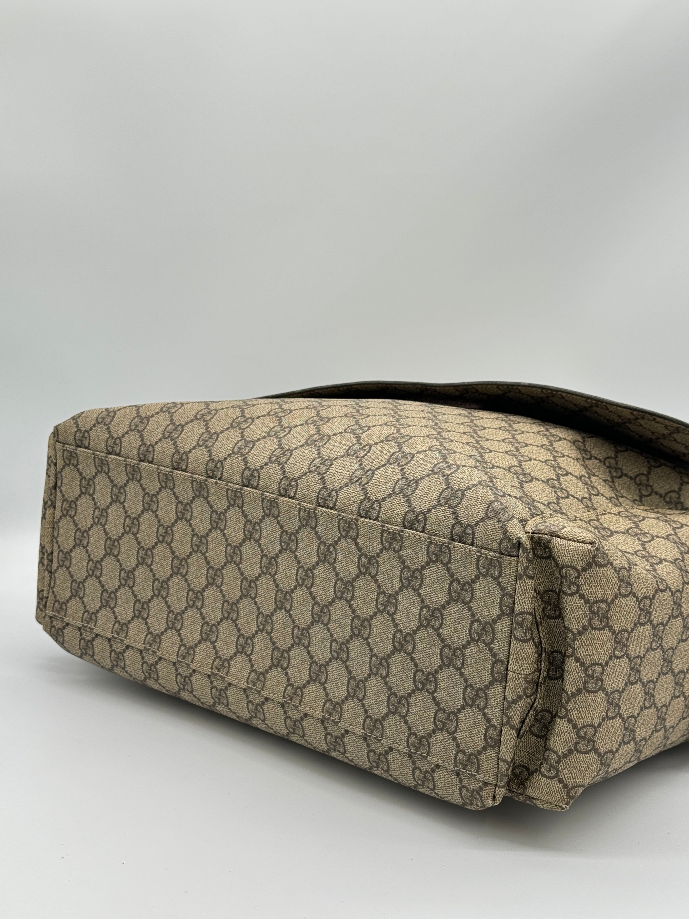 Gucci Canvas Diaper Bag